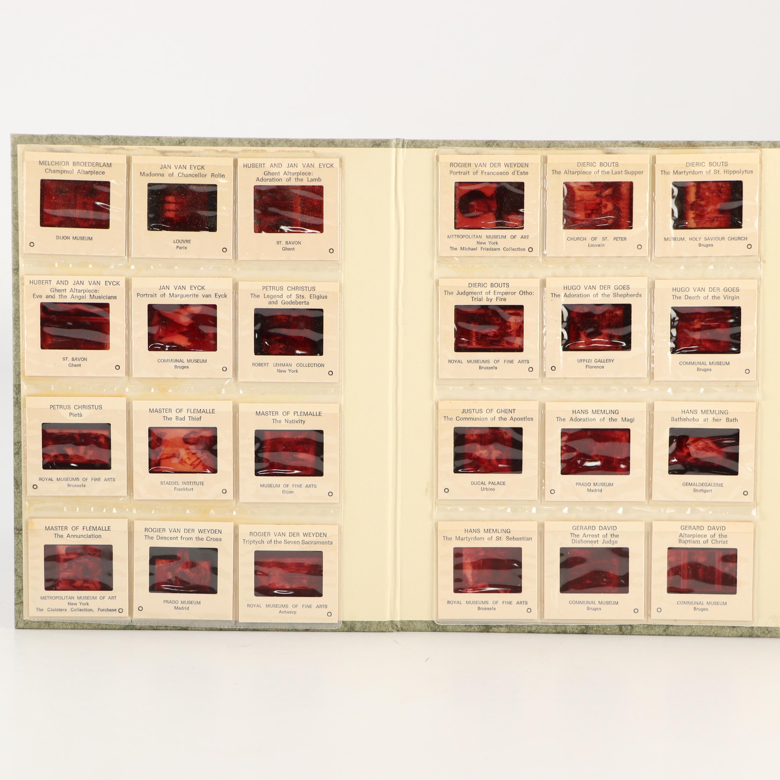"Color Slide Books of the Great Masters" Complete Set and More Art History Books