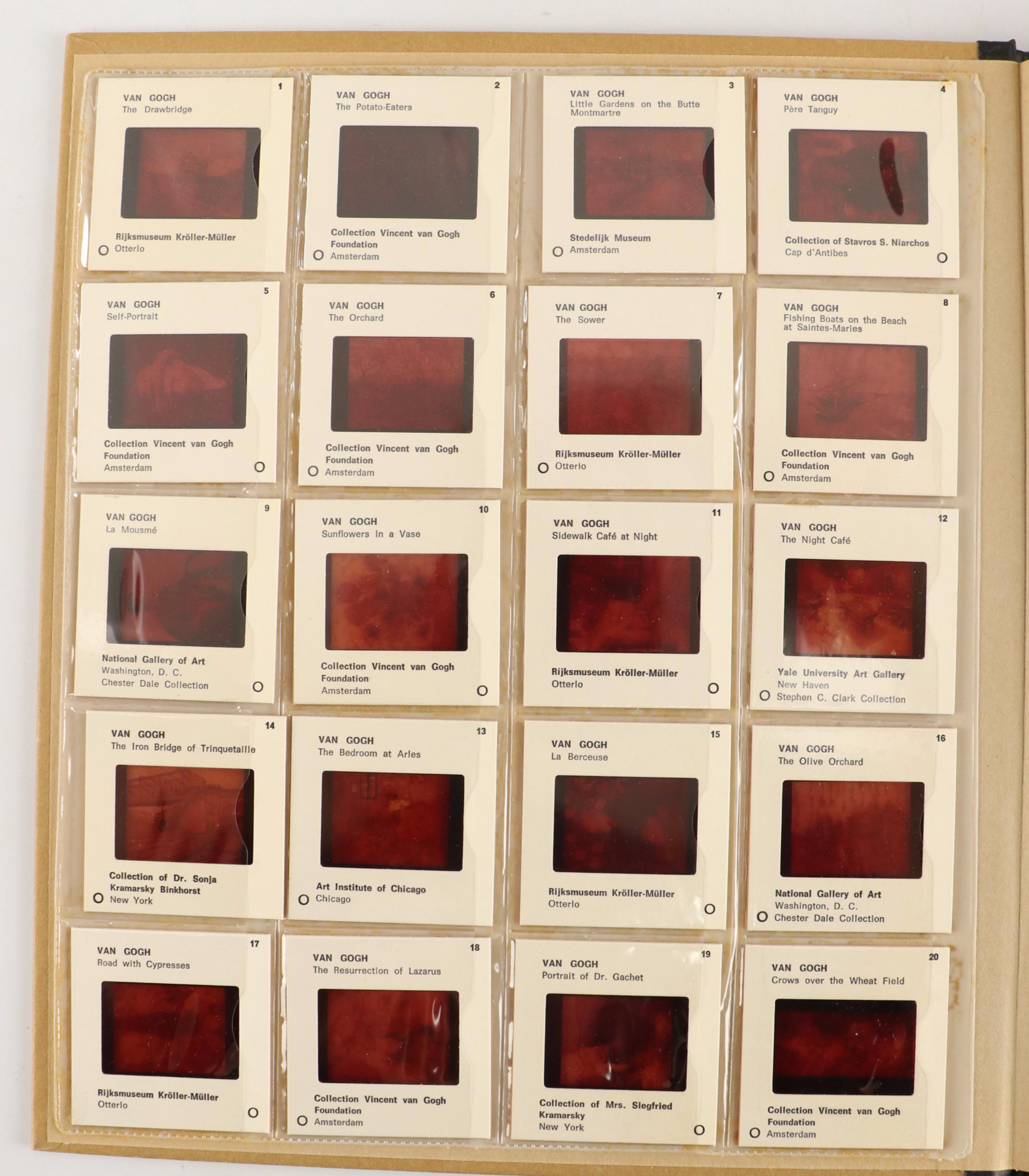 "Color Slide Books of the Great Masters" Complete Set and More Art History Books