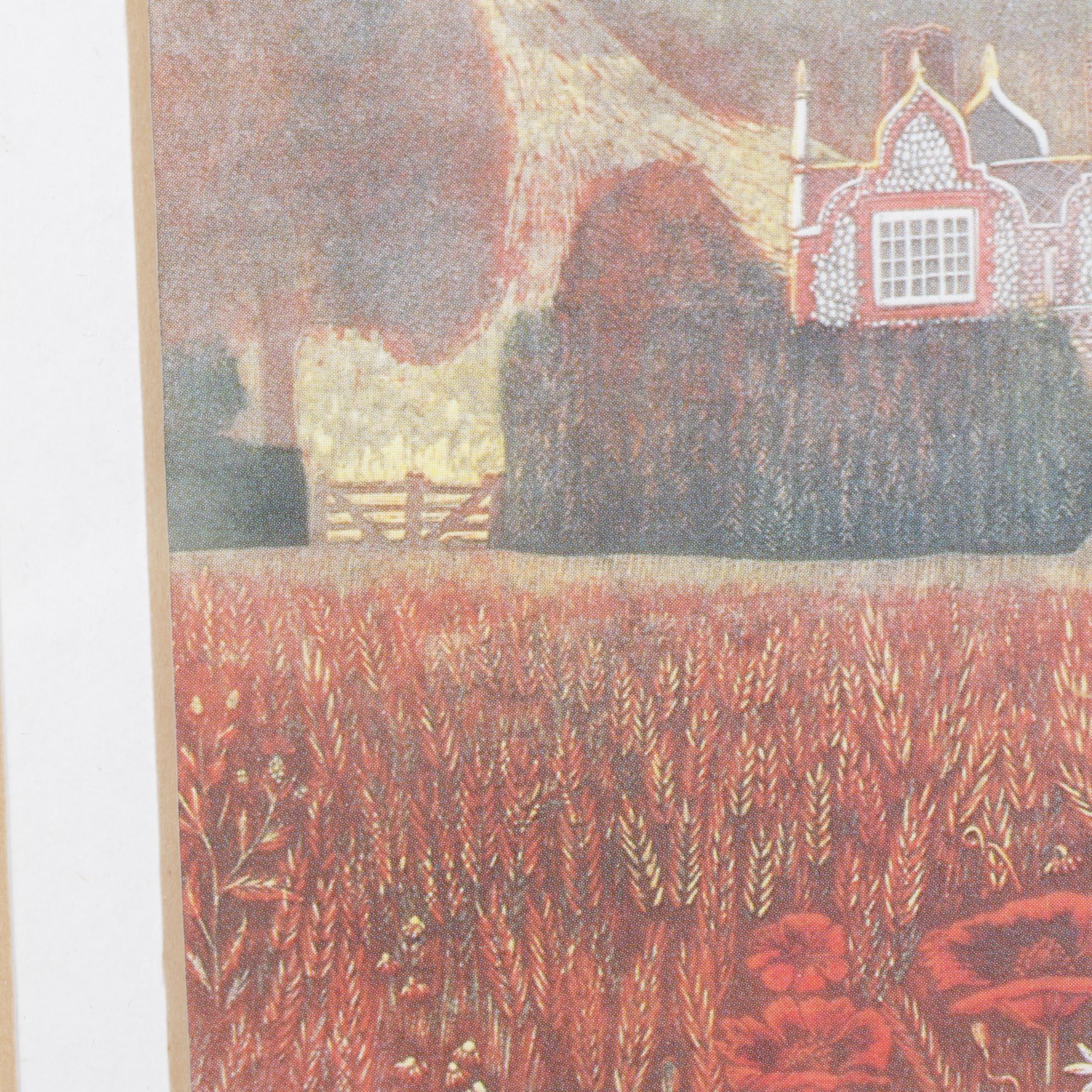 Rosemary Myers Offset Lithograph "Audley End, Essex"