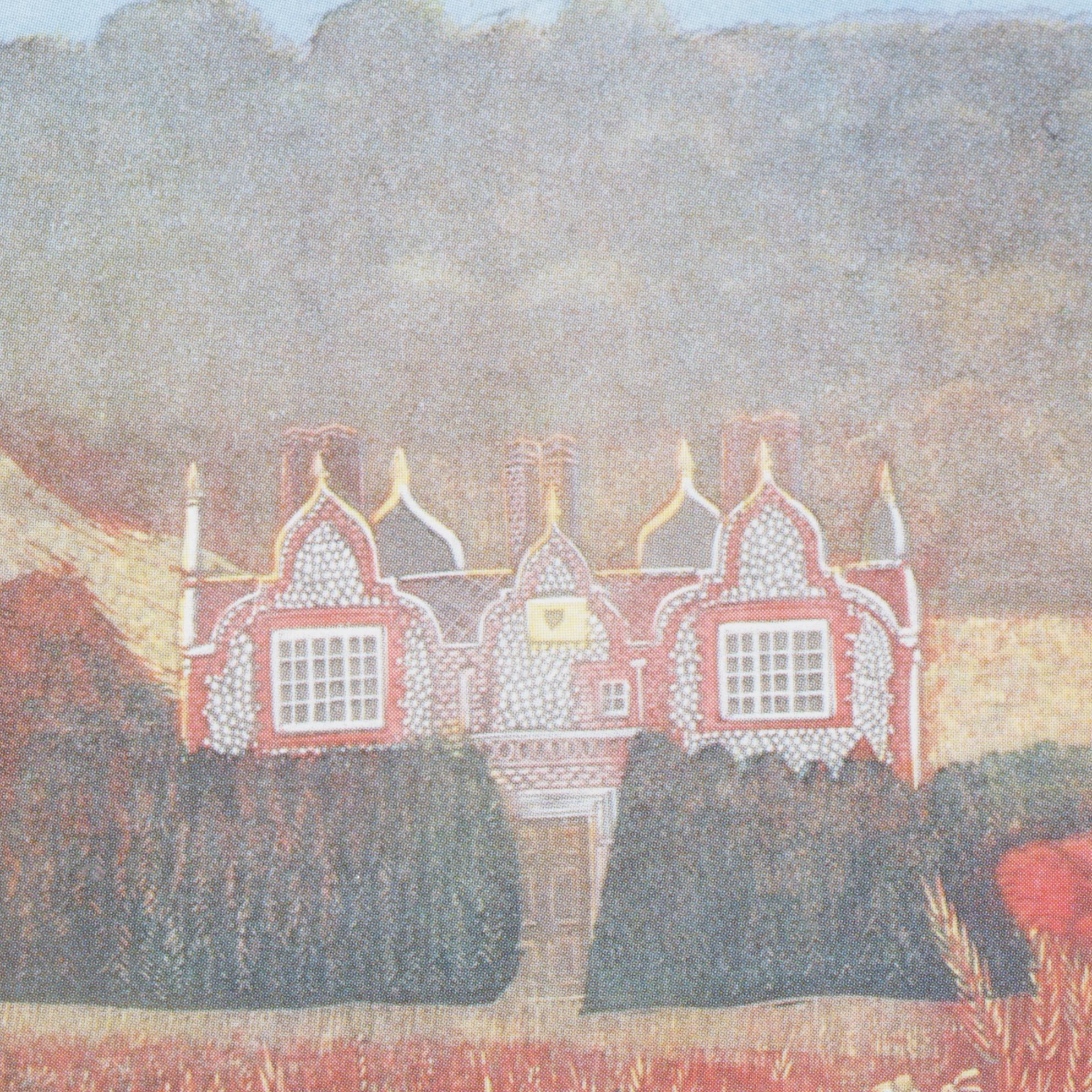 Rosemary Myers Offset Lithograph "Audley End, Essex"