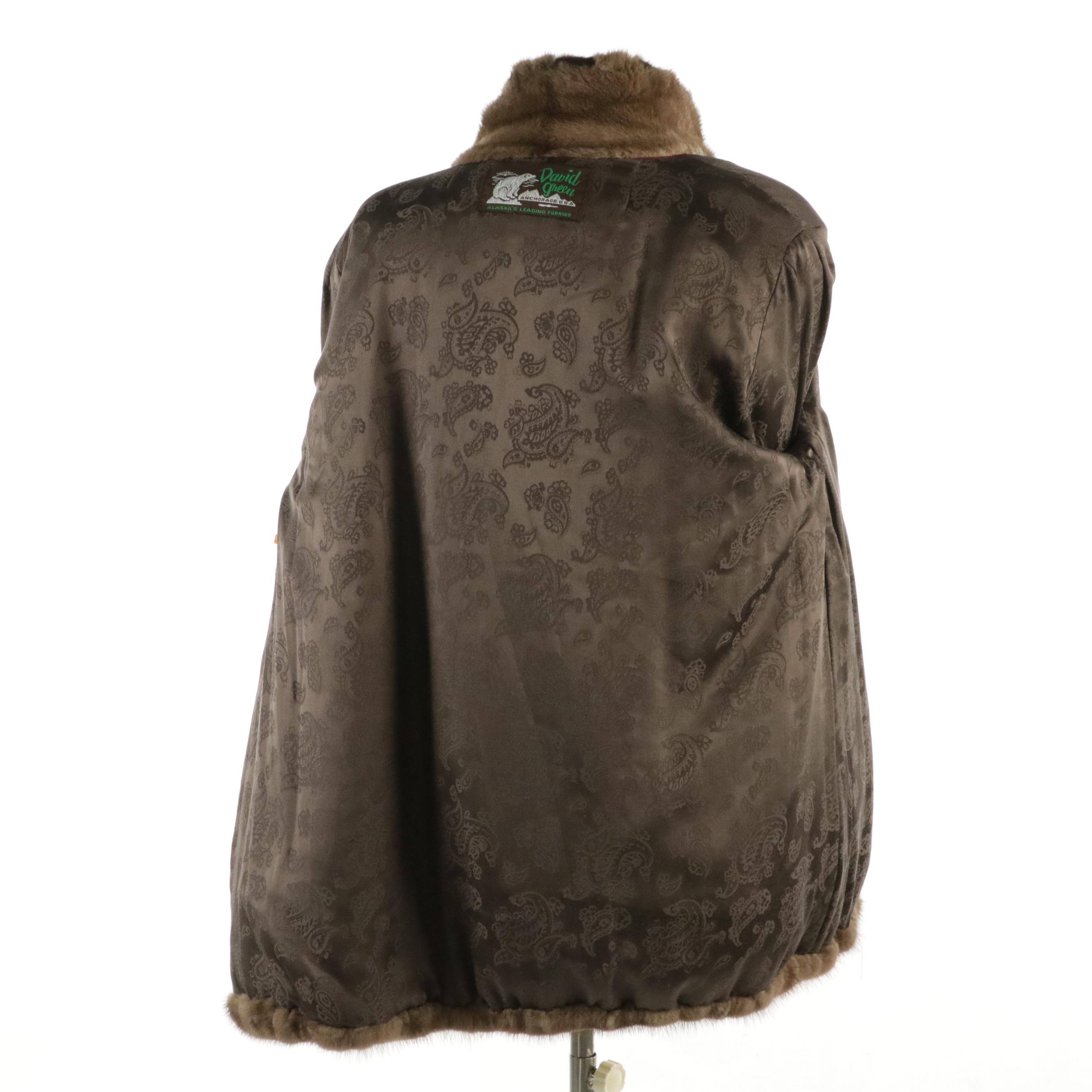 David Green Alaska American Fur Awards® American Ultra® Mink Fur Zip Jacket