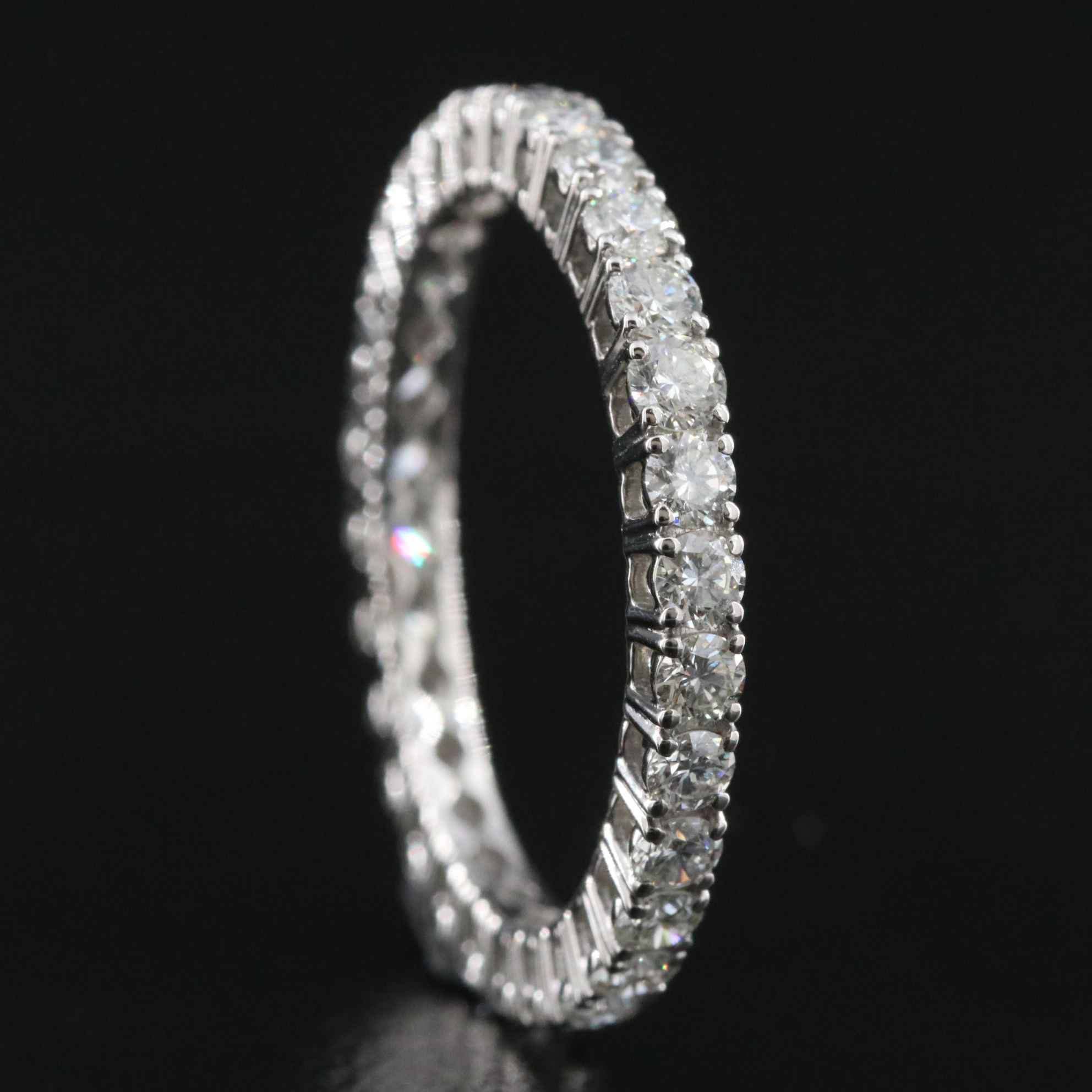 Platinum 1.39 CTW Diamond Eternity Band