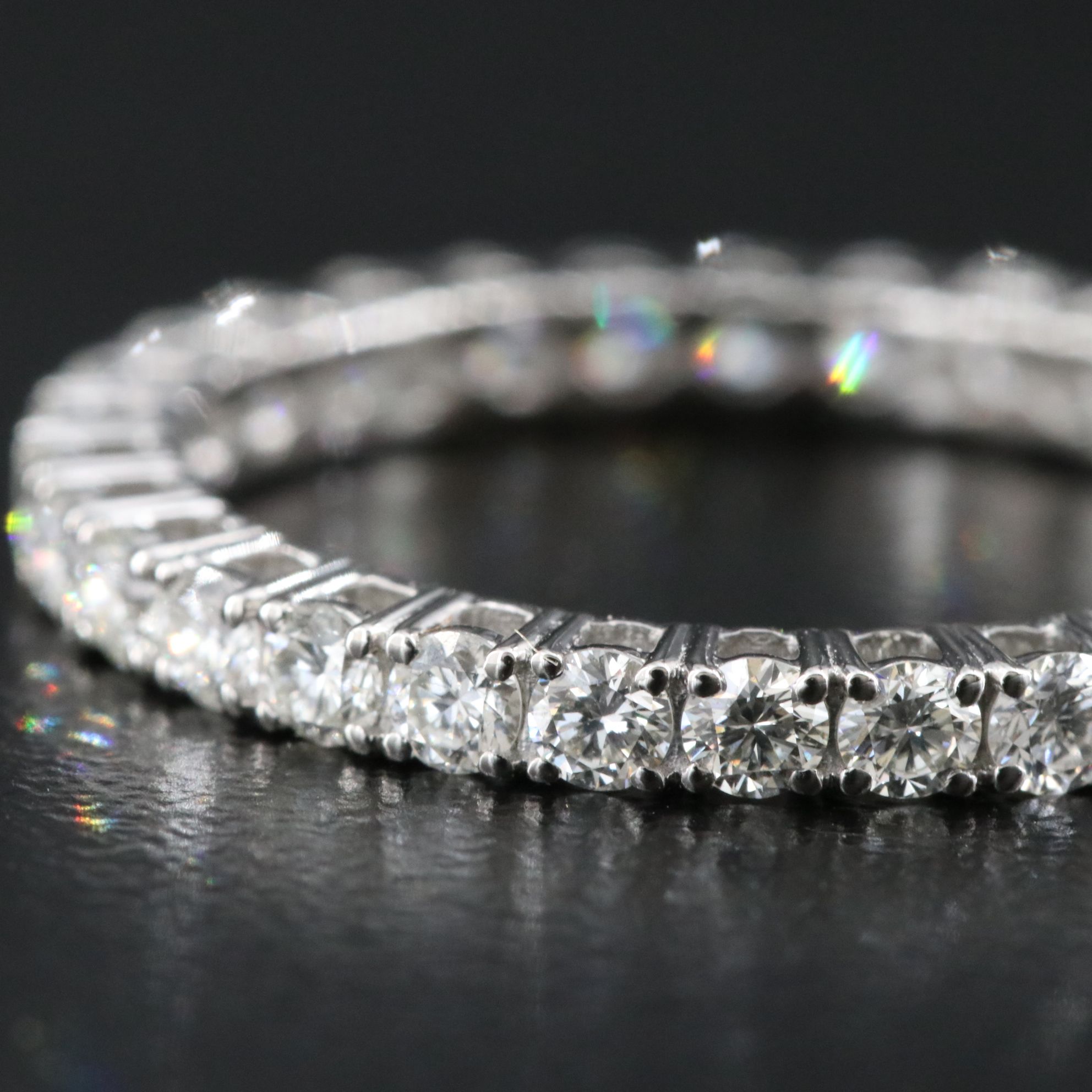 Platinum 1.39 CTW Diamond Eternity Band
