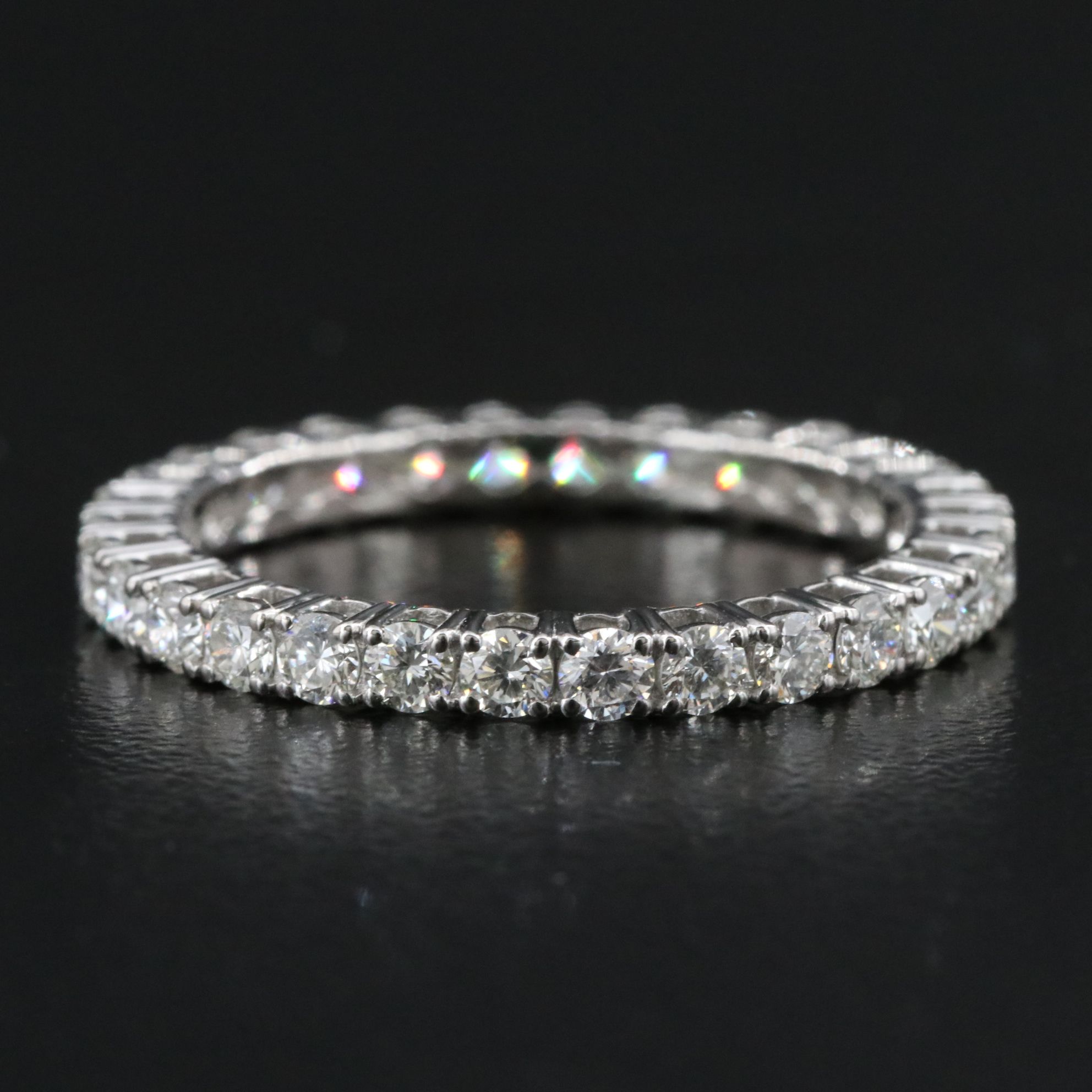 Platinum 1.39 CTW Diamond Eternity Band