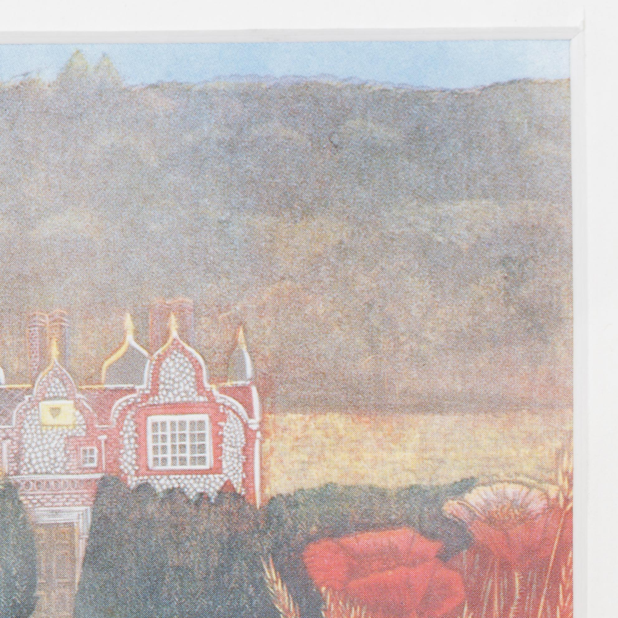 Rosemary Myers Offset Lithograph "The Gamekeeper's Lodge..."