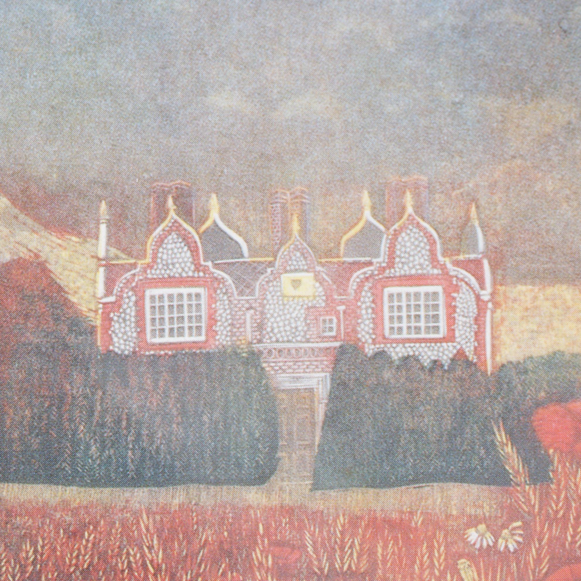 Rosemary Myers Offset Lithograph "The Gamekeeper's Lodge..."