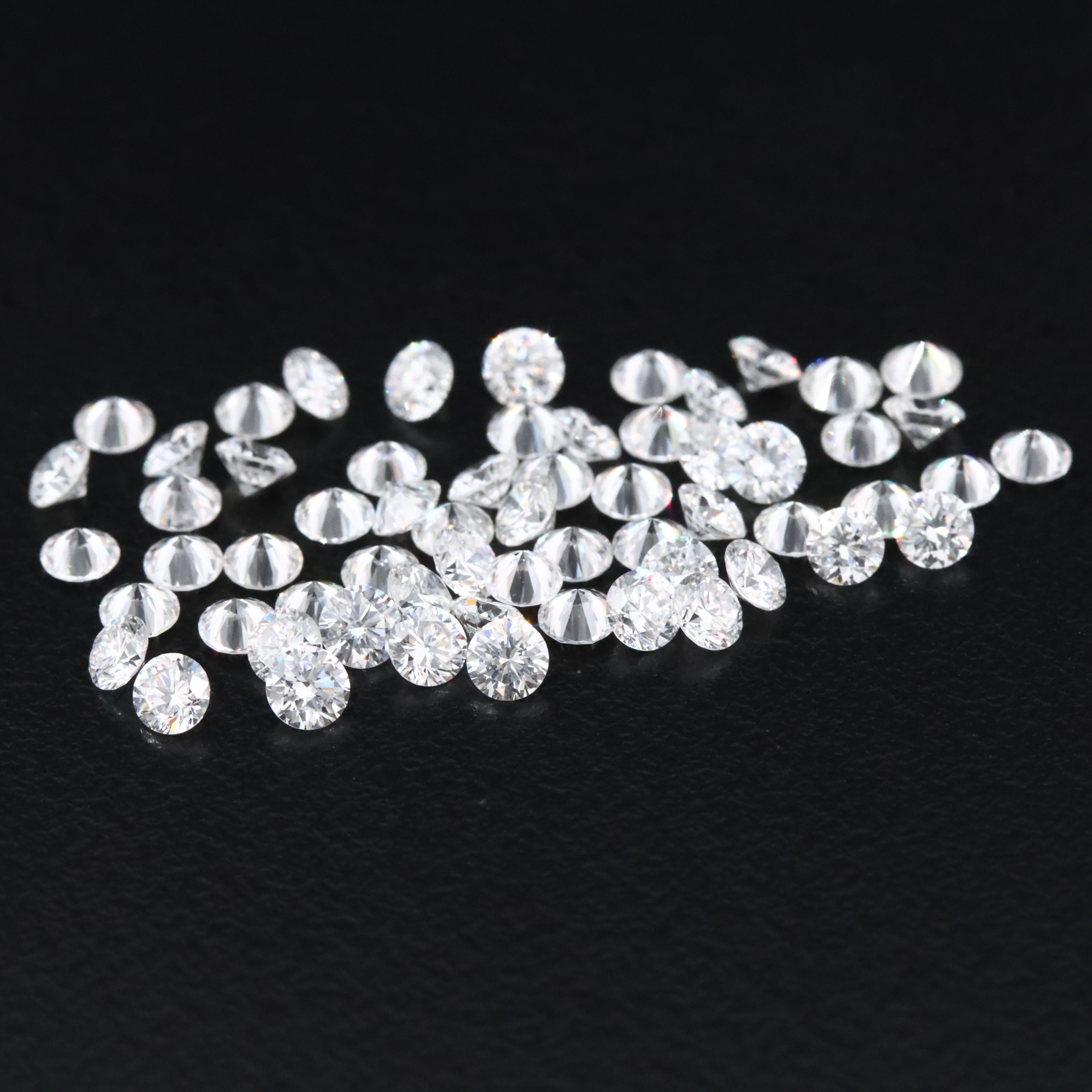 Loose 4.12 CTW Lab Grown Diamonds