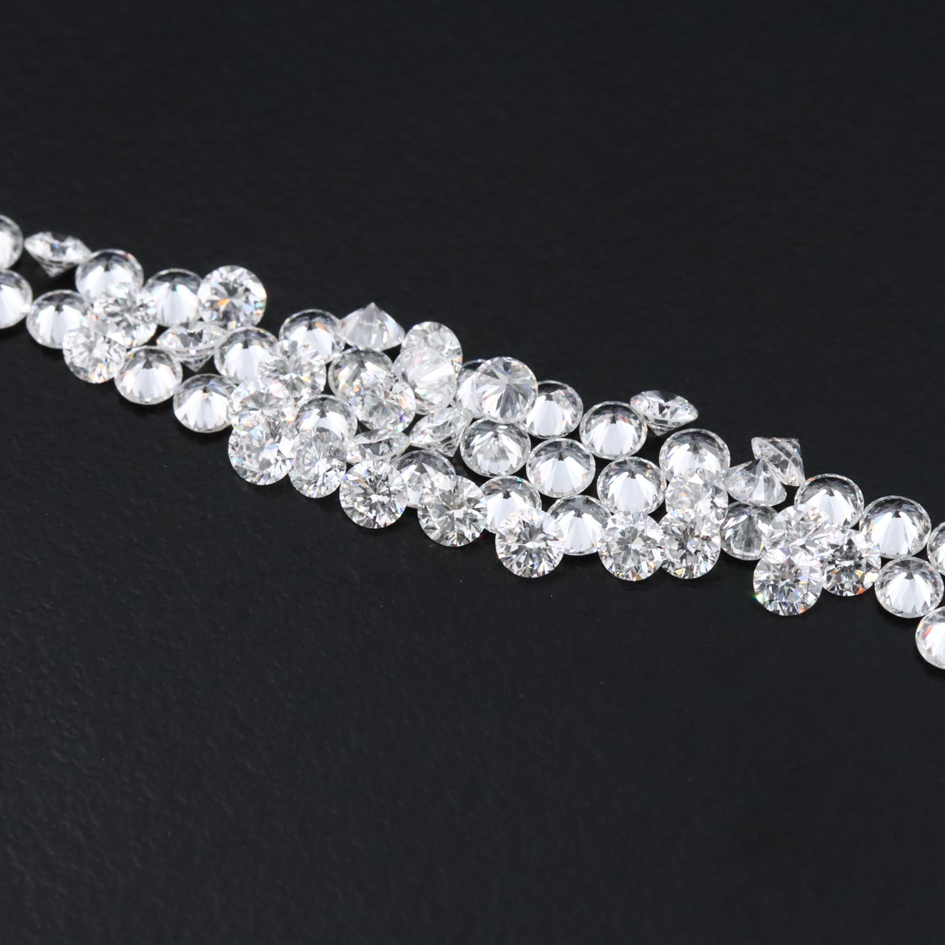 Loose 4.12 CTW Lab Grown Diamonds