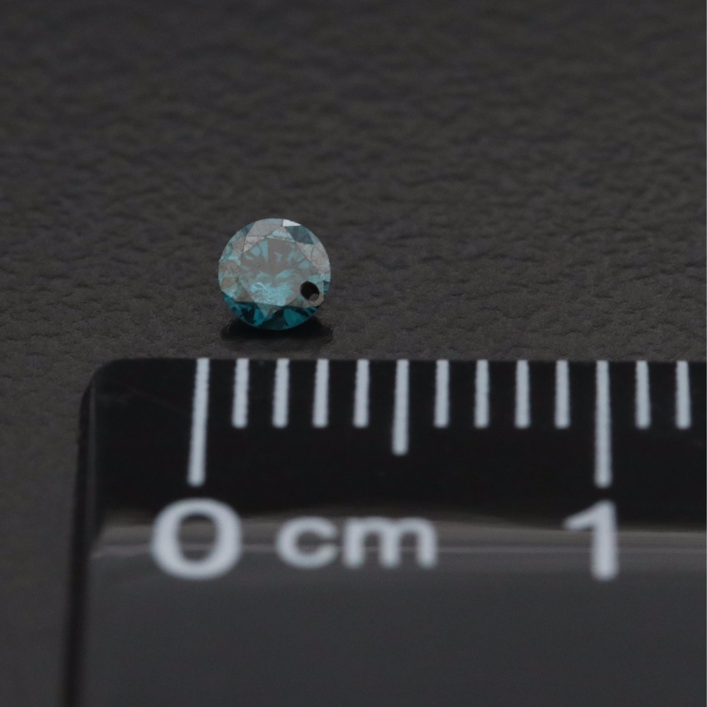Loose 0.19 CTW Fancy Blue Diamond Pair