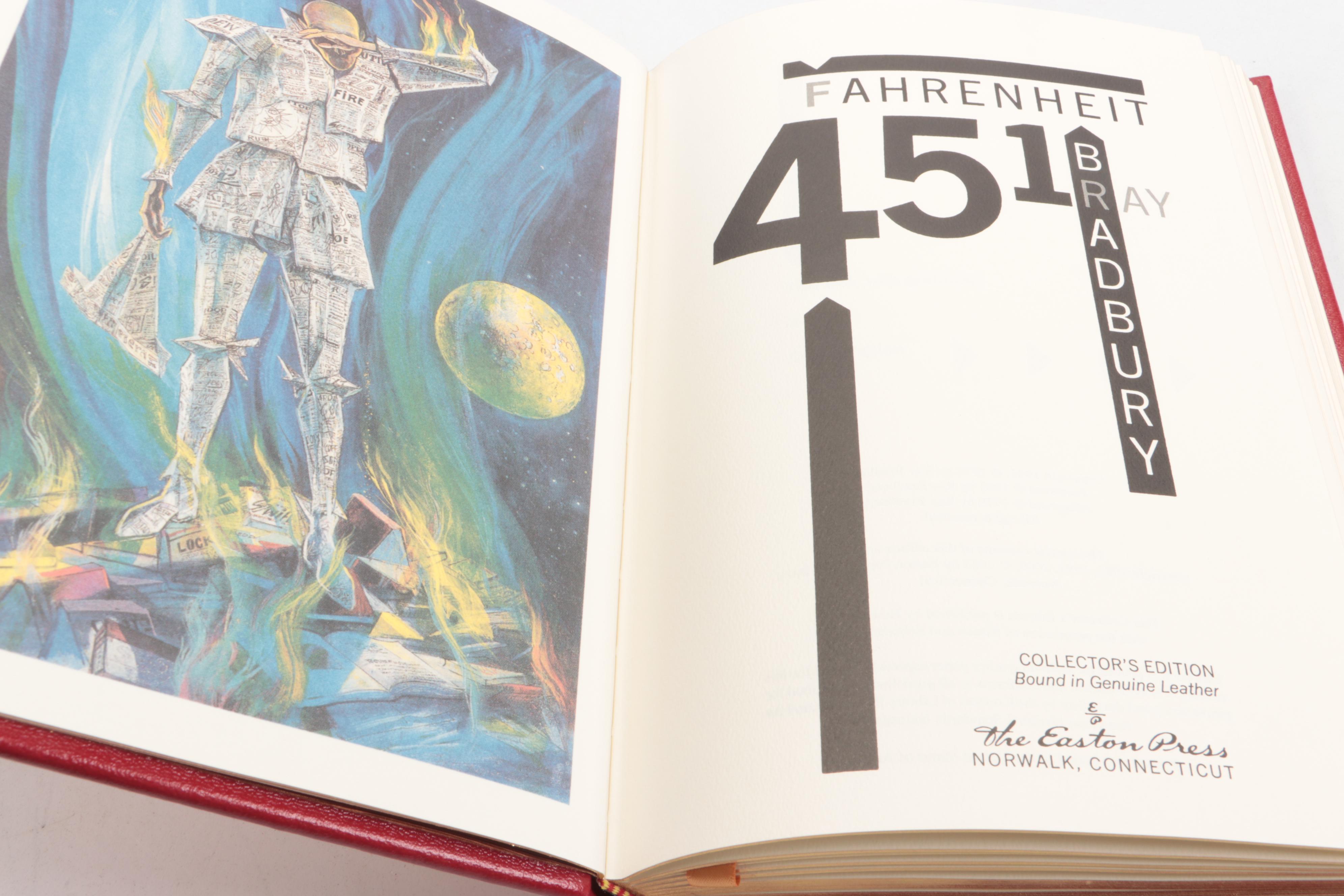 Easton Press "Fahrenheit 451," "A Clockwork Orange," and More Literary Classics