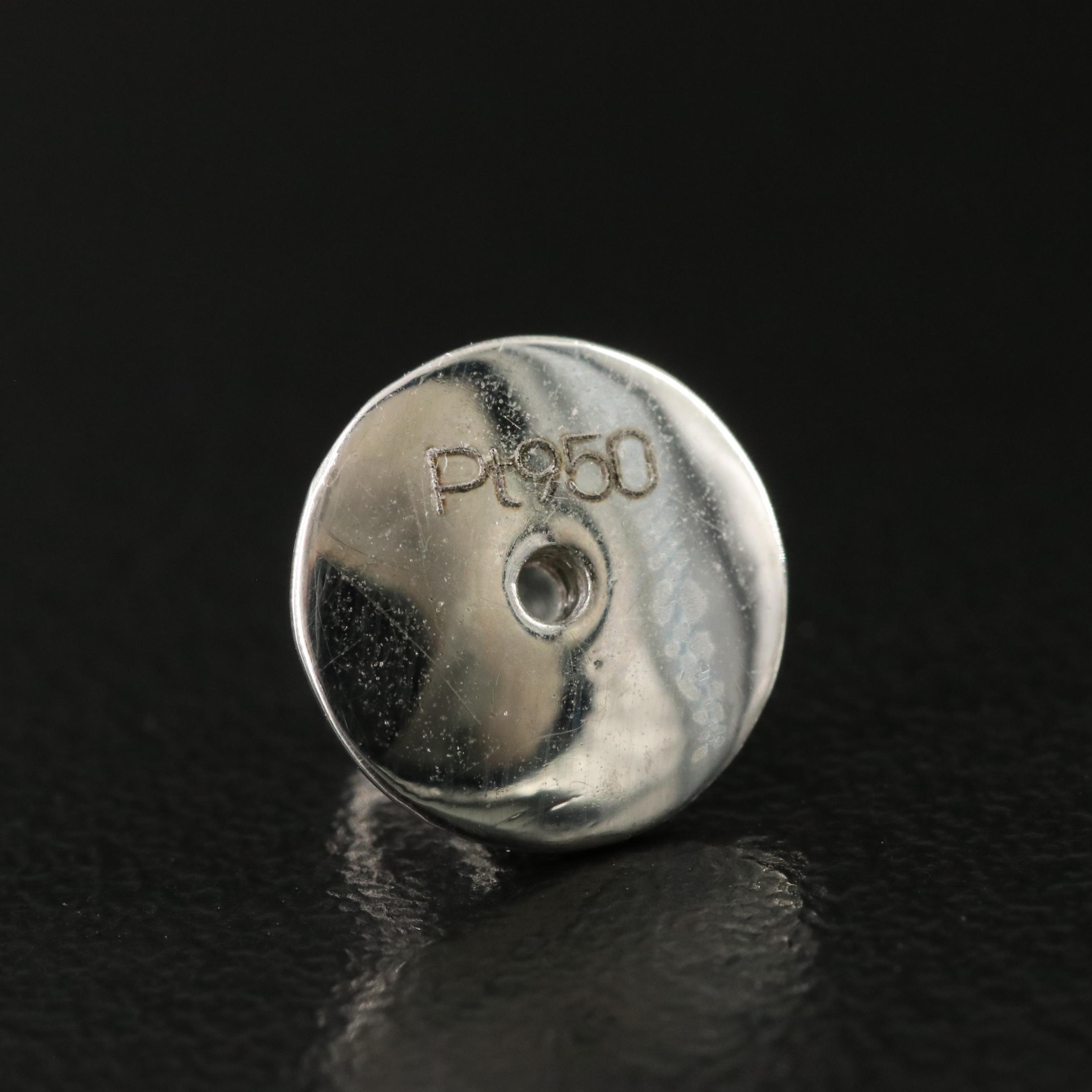 Platinum 7.00 CTW Lab Grown Diamond Flower Earrings