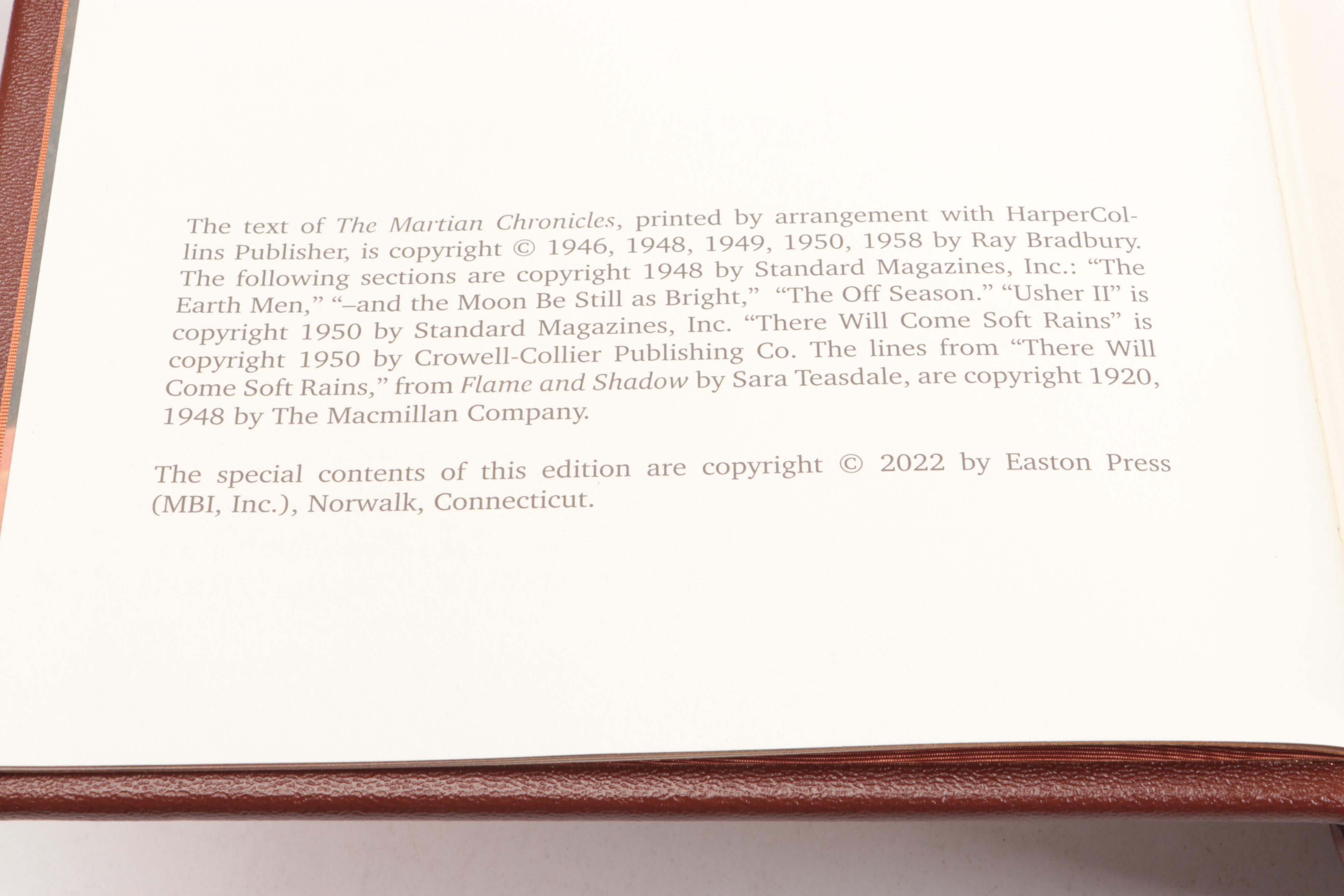 Easton Press "Fahrenheit 451," "A Clockwork Orange," and More Literary Classics