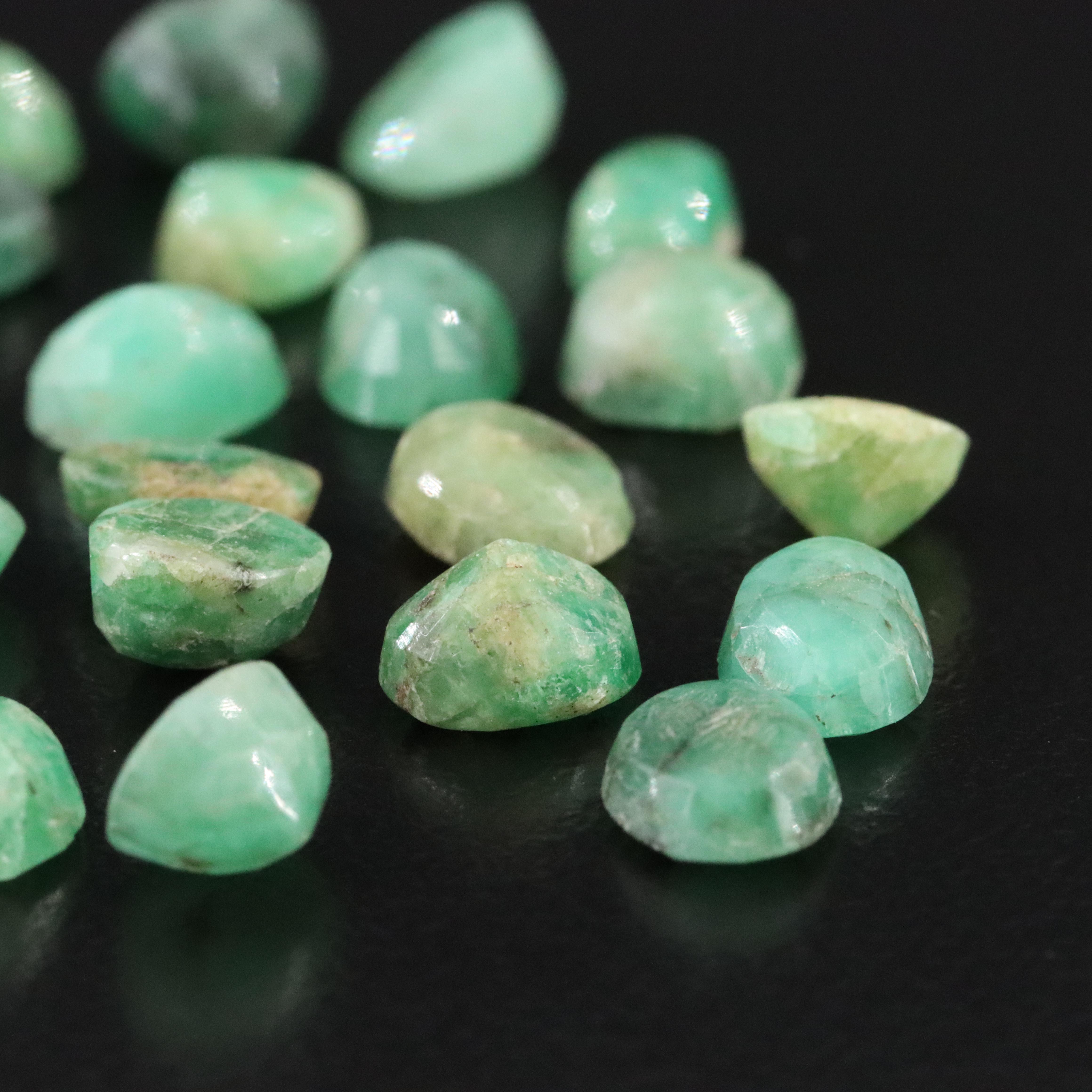 Loose 32.69 CTW Emeralds