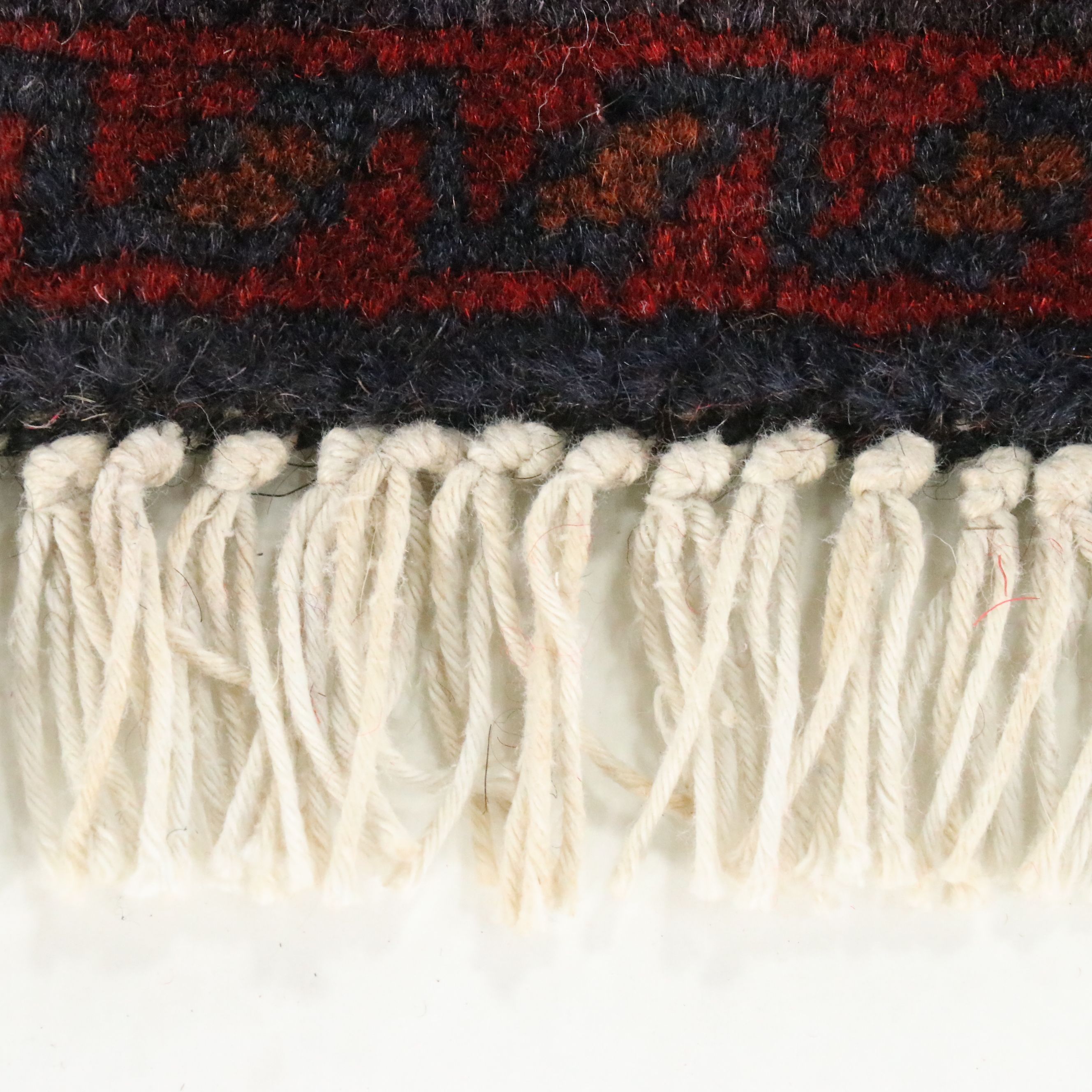 1'10 x 5'2 Hand-Knotted Afghan Kunduz Accent Rug