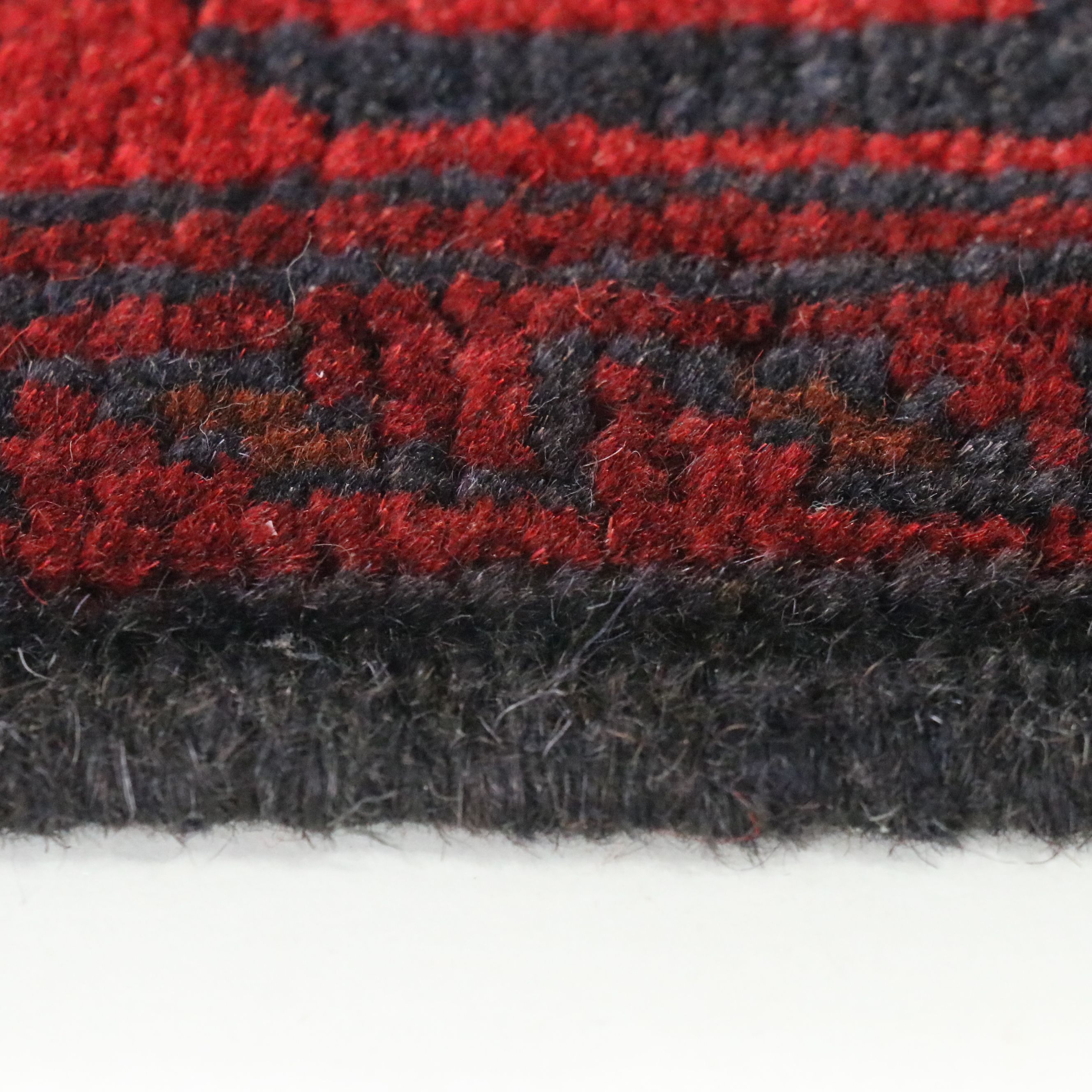 1'10 x 5'2 Hand-Knotted Afghan Kunduz Accent Rug