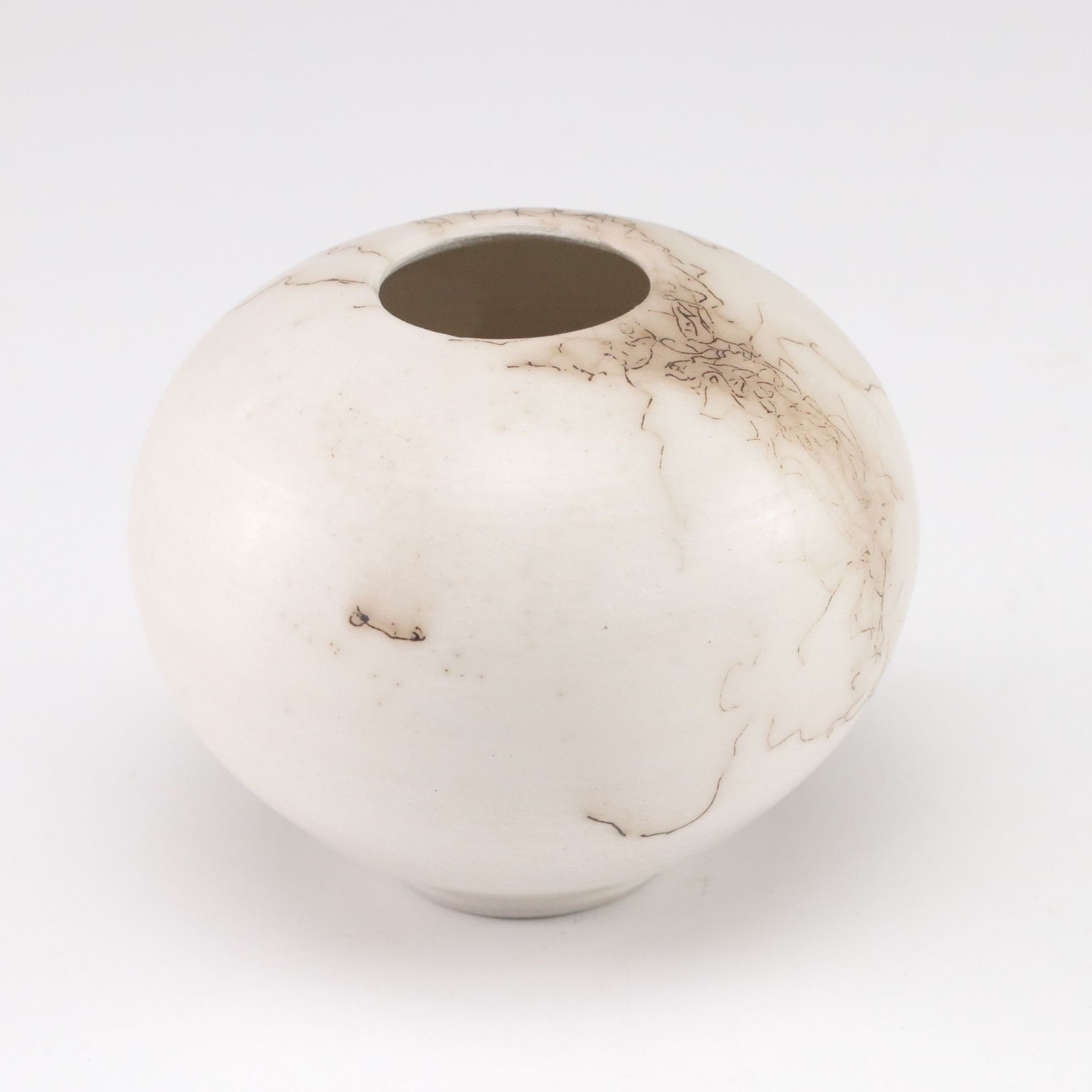 Hand-Crafted Ikebana, Horse Hair Raku & Other Ceramic Vases