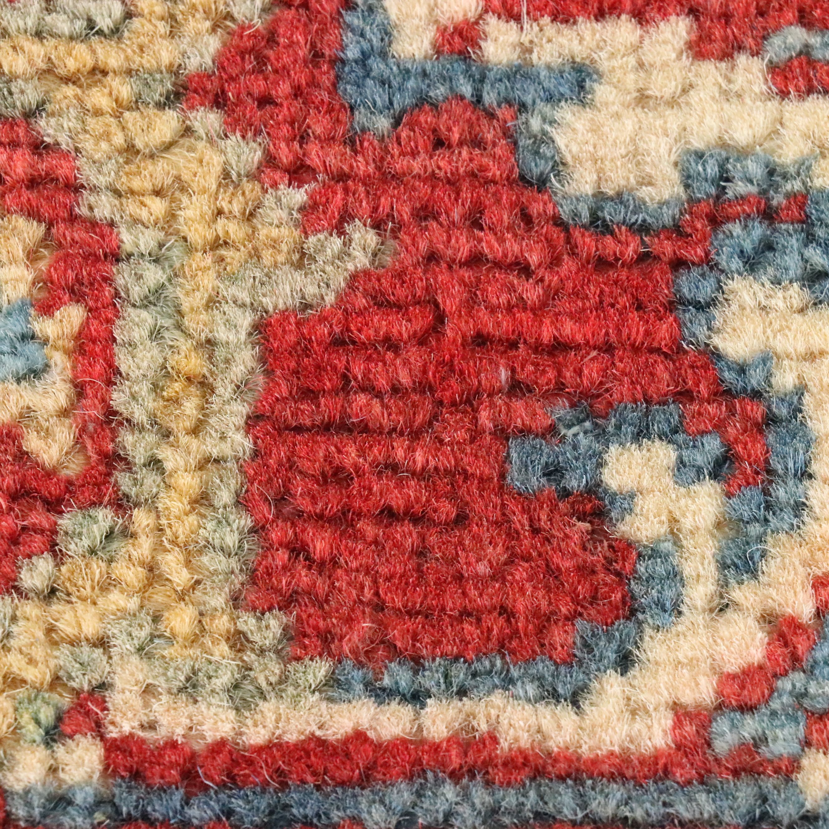 2'1 x 3'1 Hand-Knotted Afghan Kazak Accent Rug