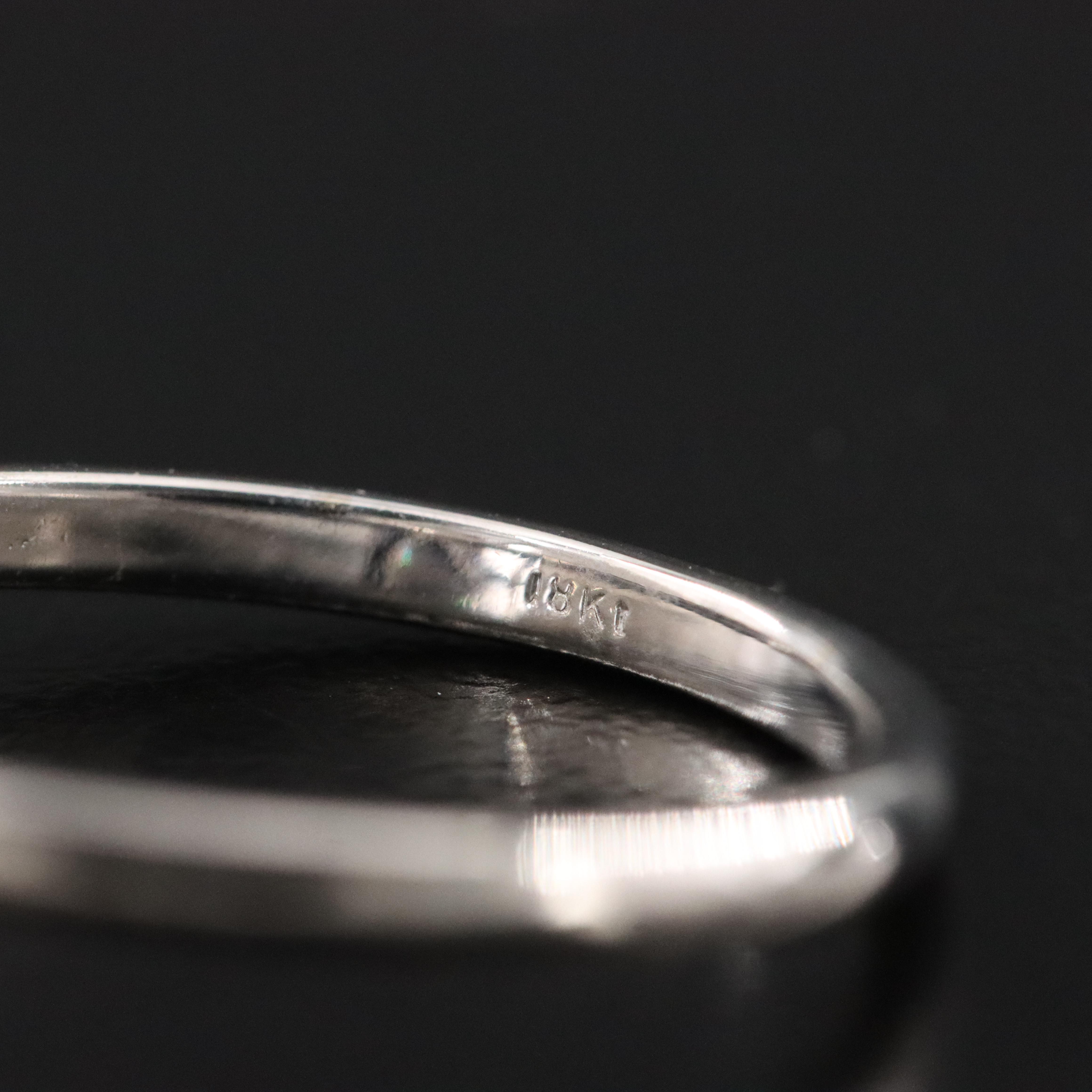 18K 5.08 CT Lab Grown Diamond Solitaire Ring with IGI Report