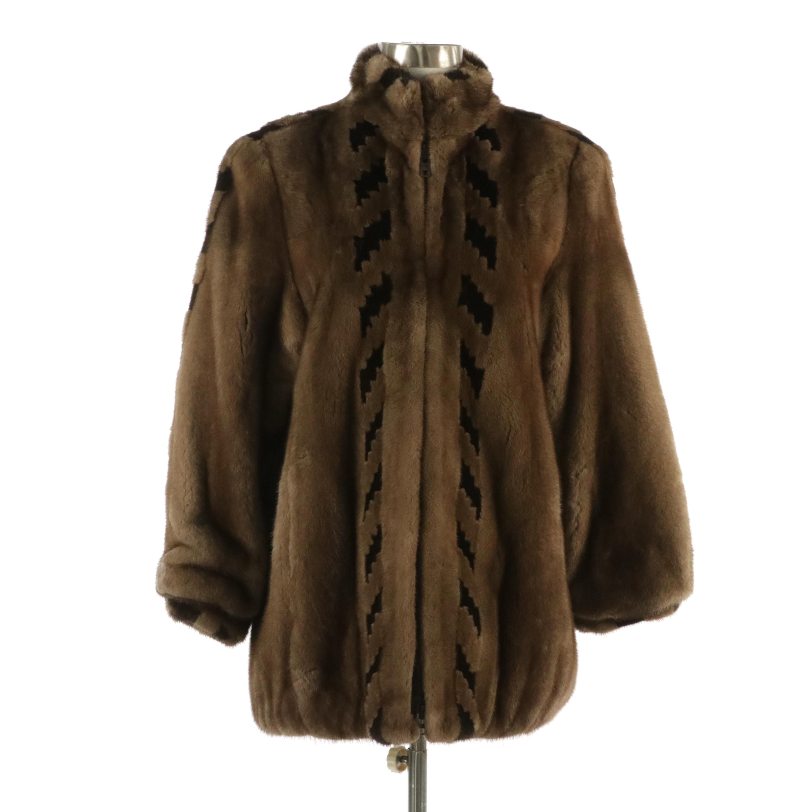 David Green Alaska American Fur Awards® American Ultra® Mink Fur Zip Jacket