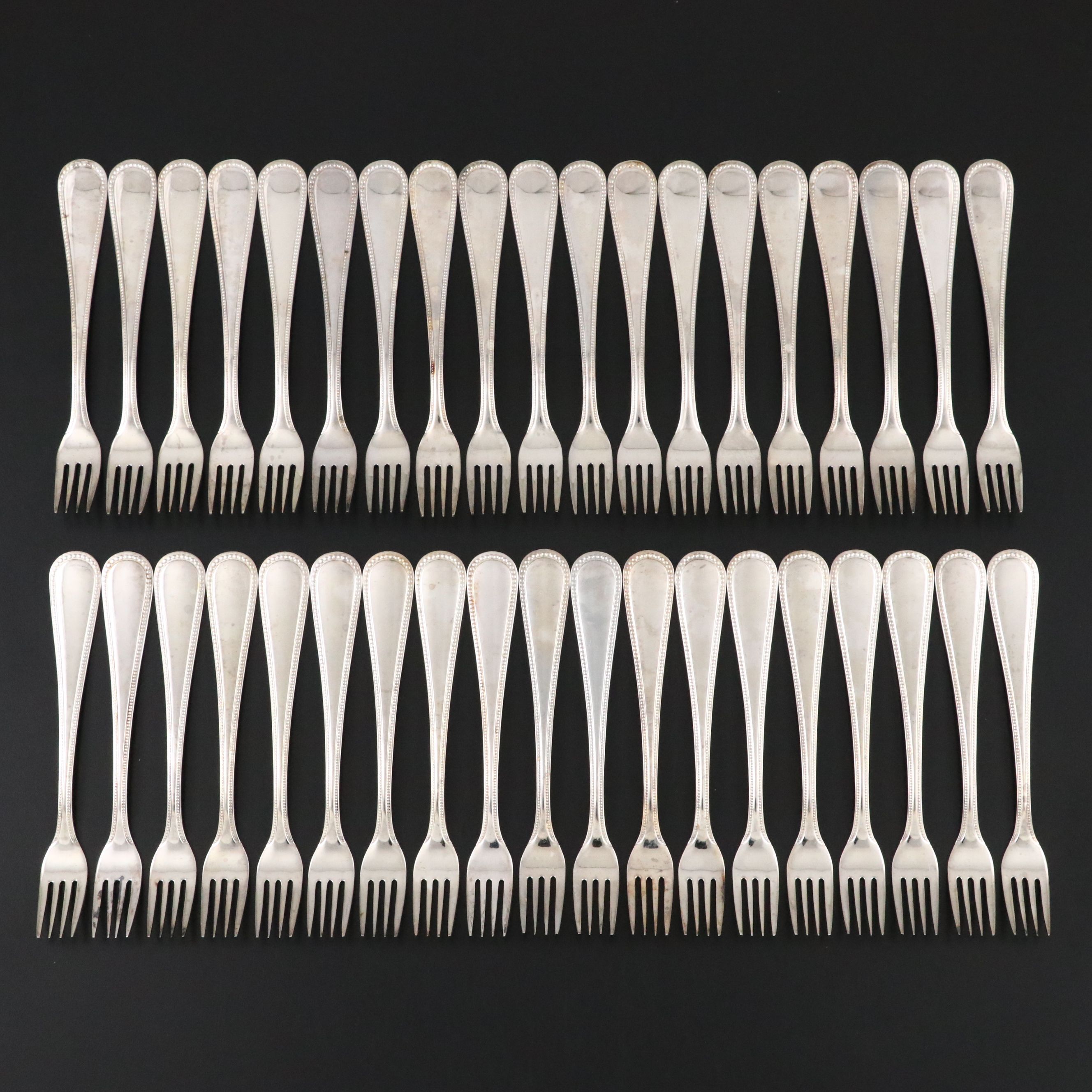 DJ "Pearl" Stainless Steel Cocktail Forks