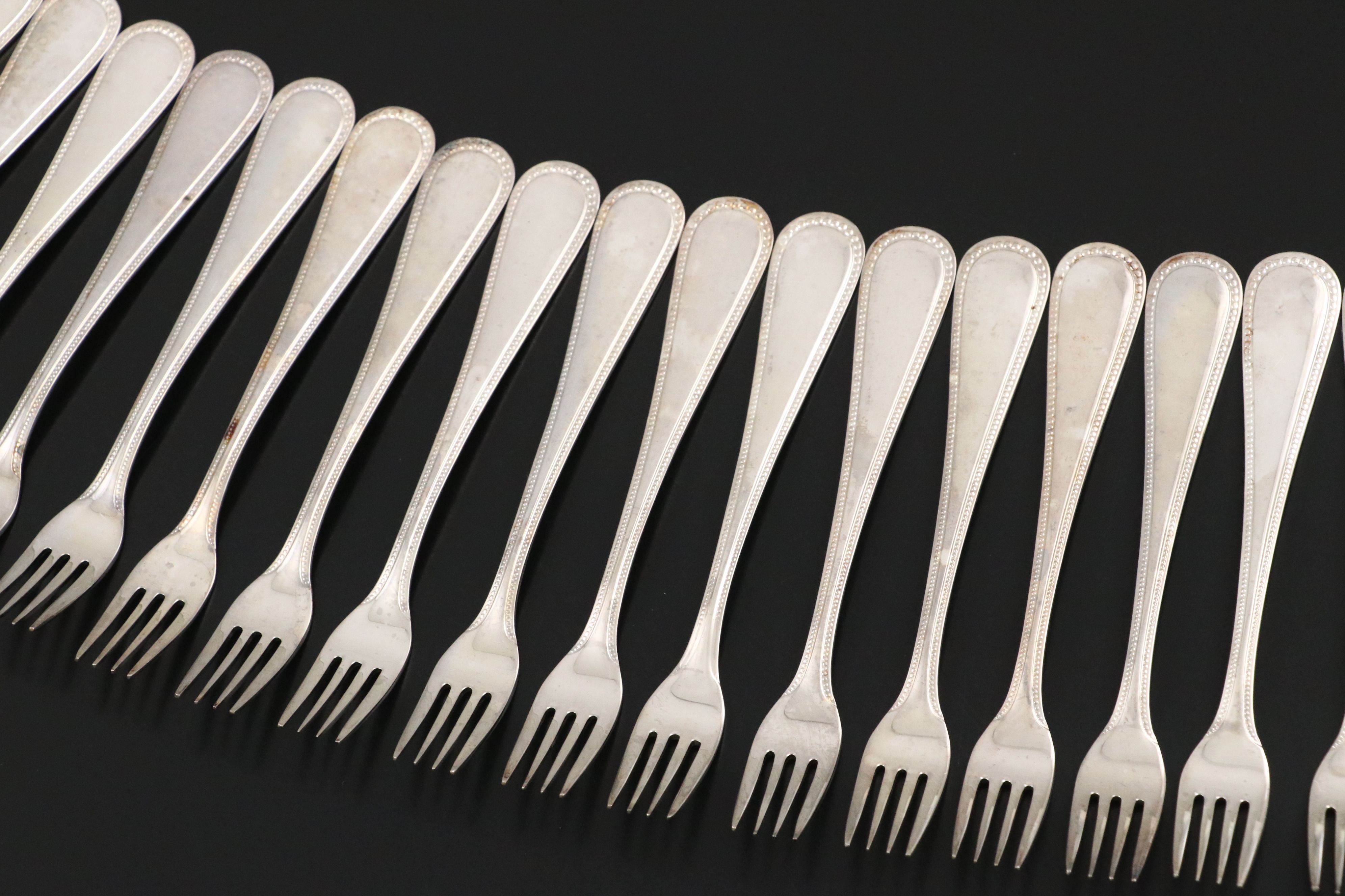 DJ "Pearl" Stainless Steel Cocktail Forks