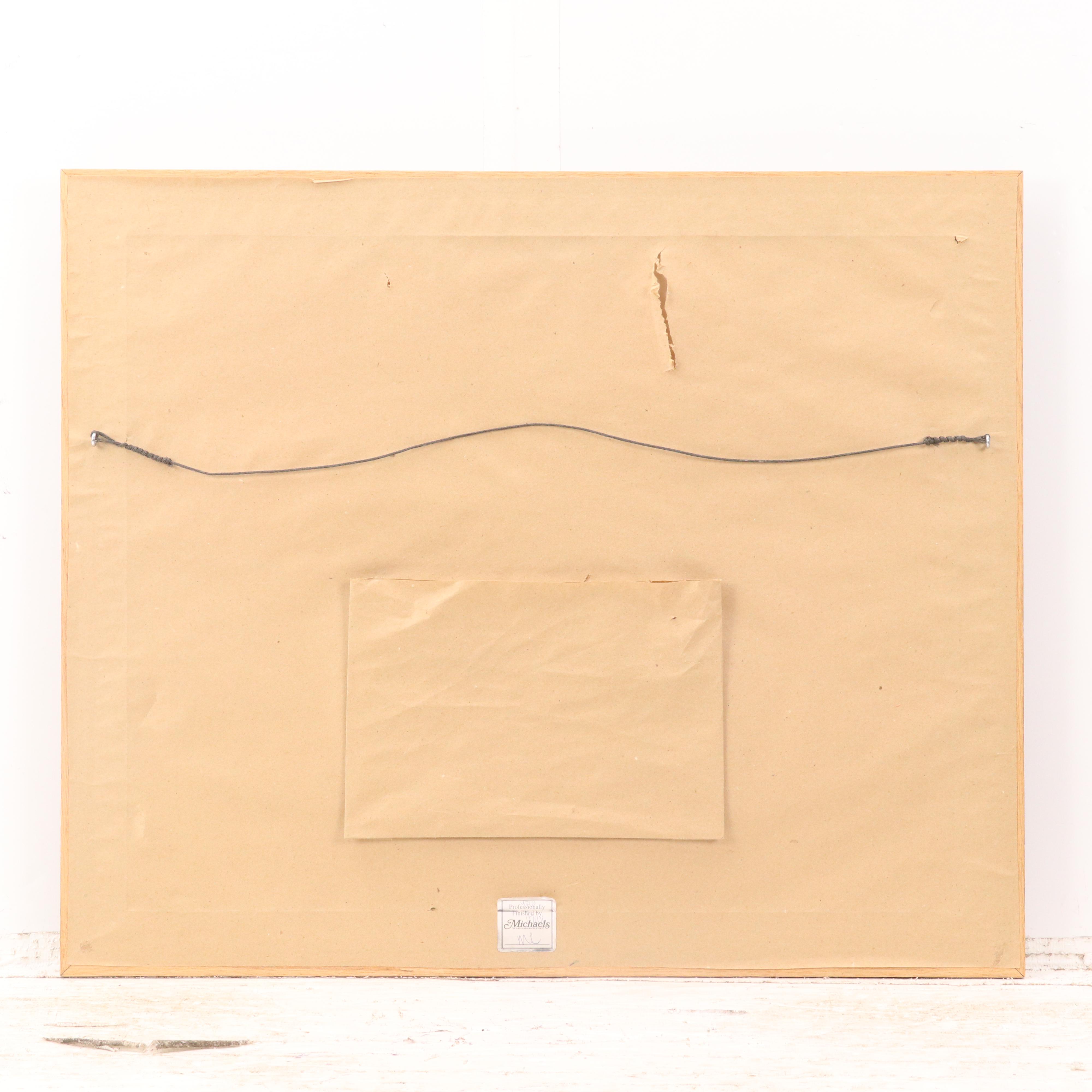 Harold Rigsby Offset Lithograph of Wood Duck