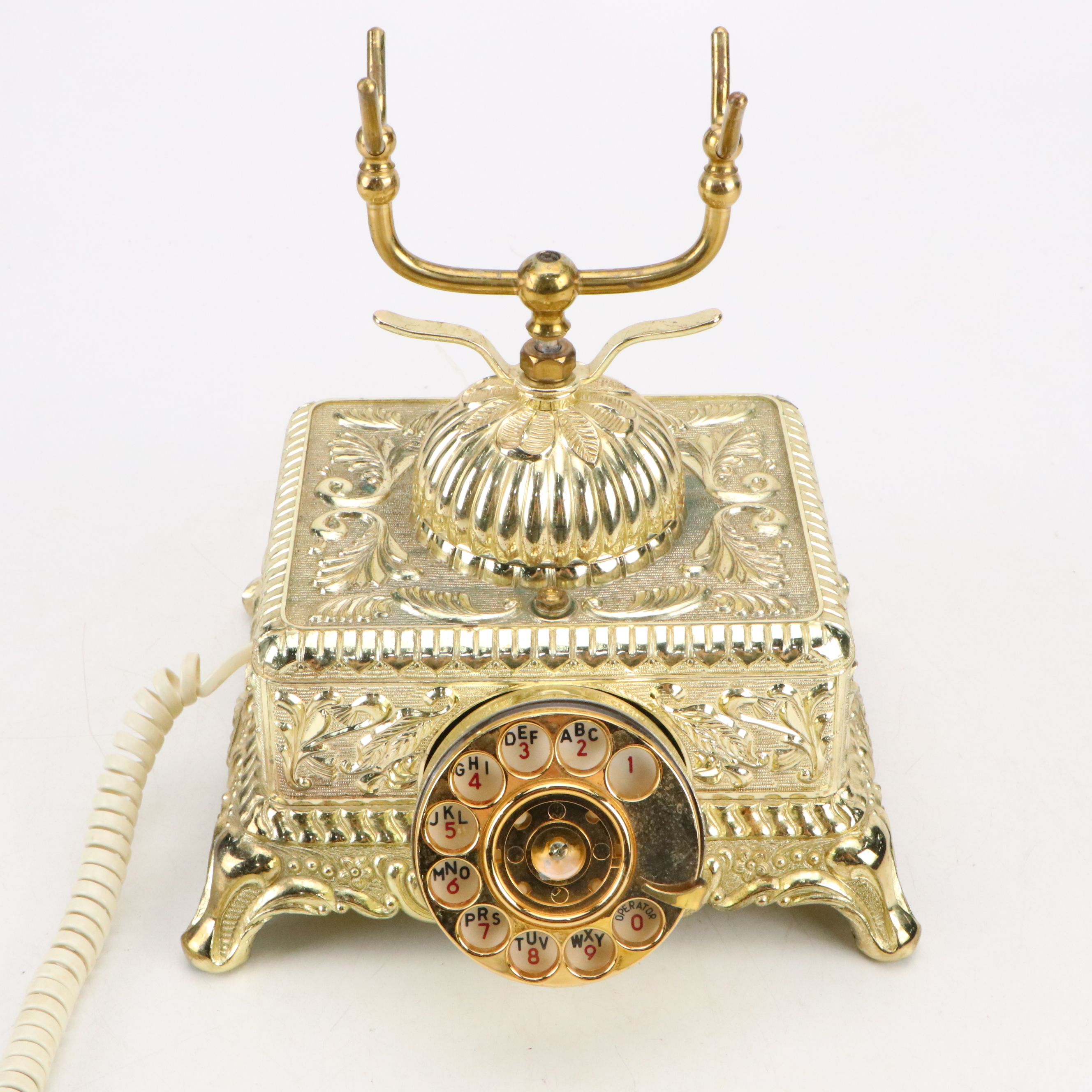 Radio Shack French Style Imperial Classique Rotary Dial Phone, 1970s