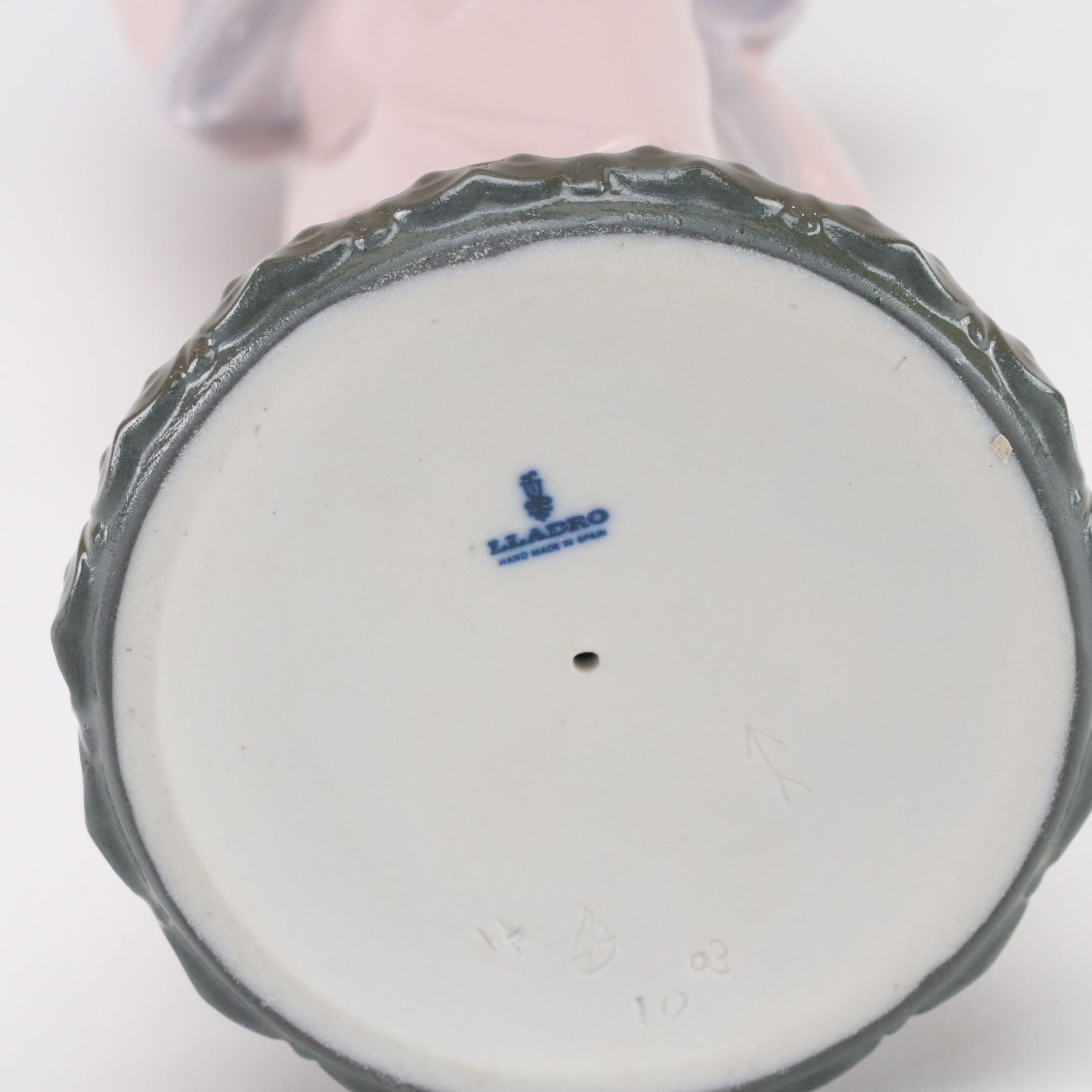 Lladró "Timid Japanese" and "Japanese Flower Arranger" Figurines