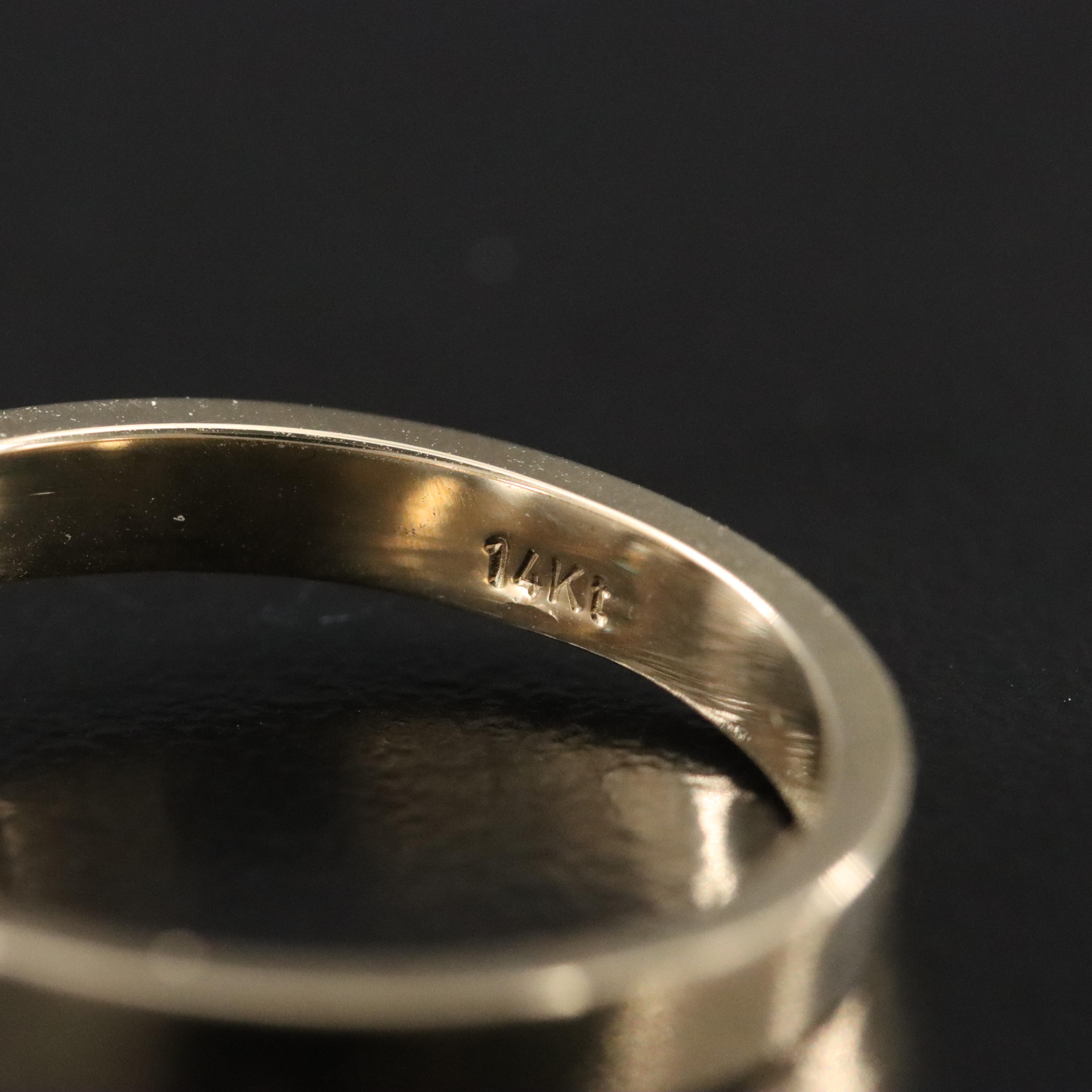 14K 5.09 CT Lab Grown Diamond Solitaire Ring with IGI Report