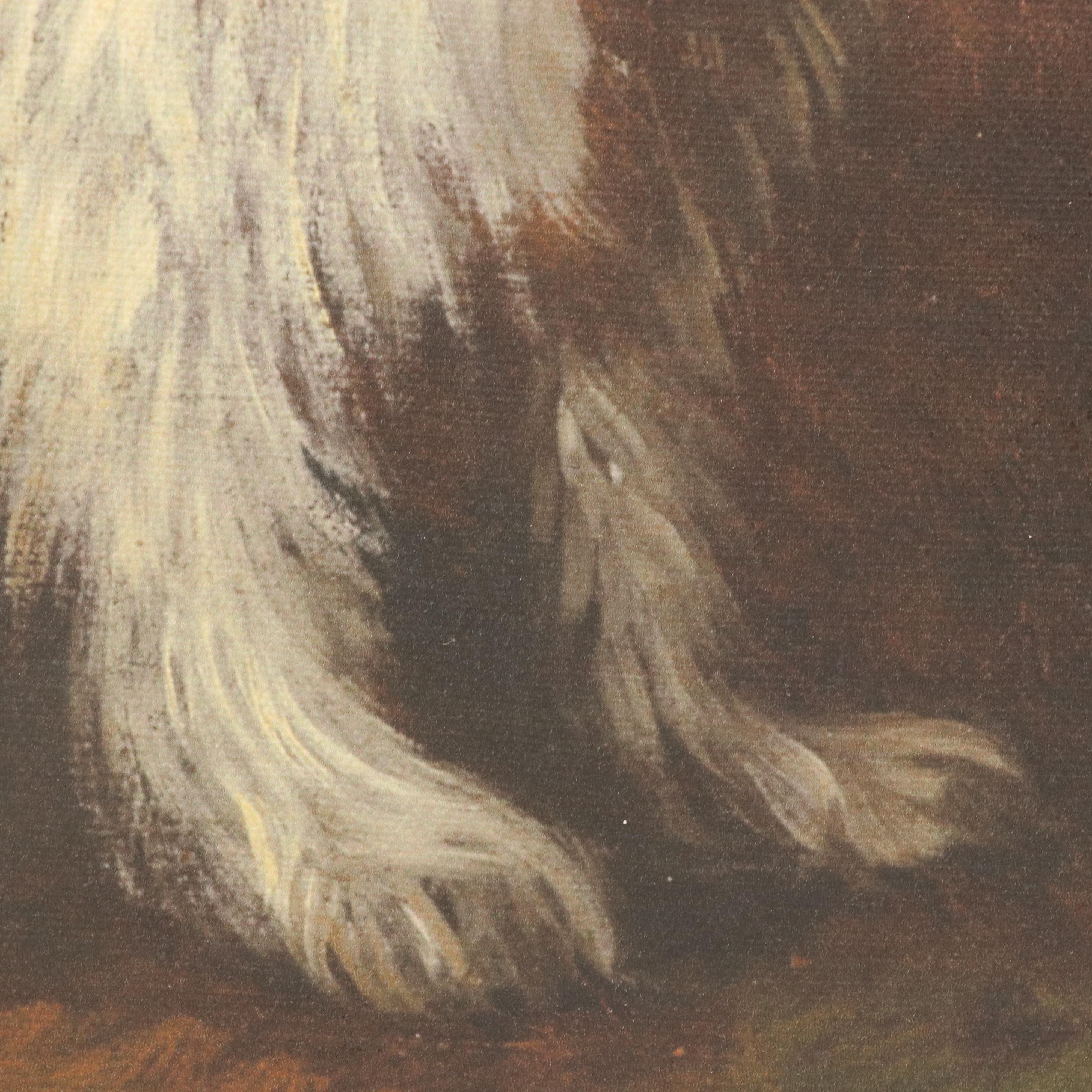 Giclée "Spitz Dog" After Thomas Gainsborough