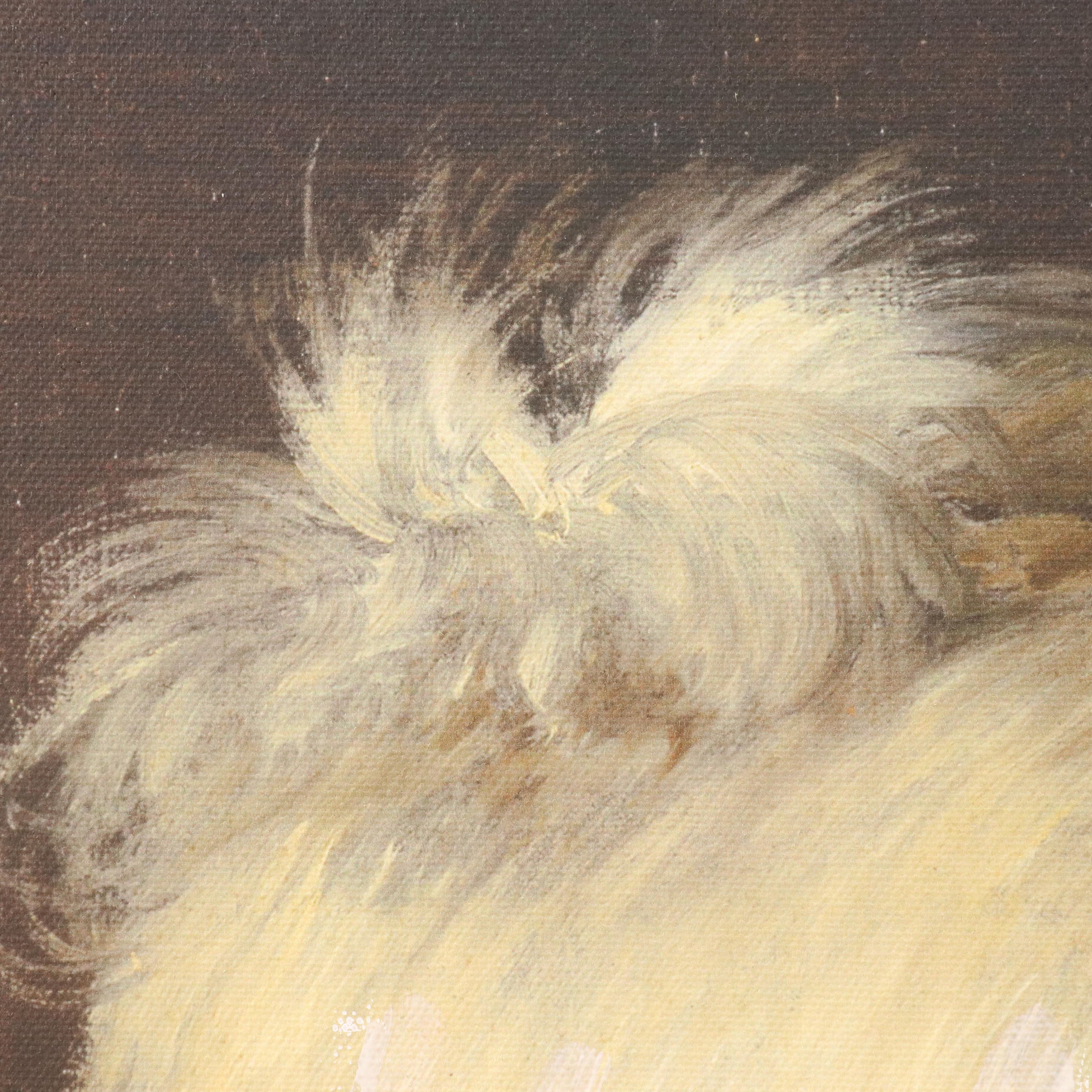 Giclée "Spitz Dog" After Thomas Gainsborough