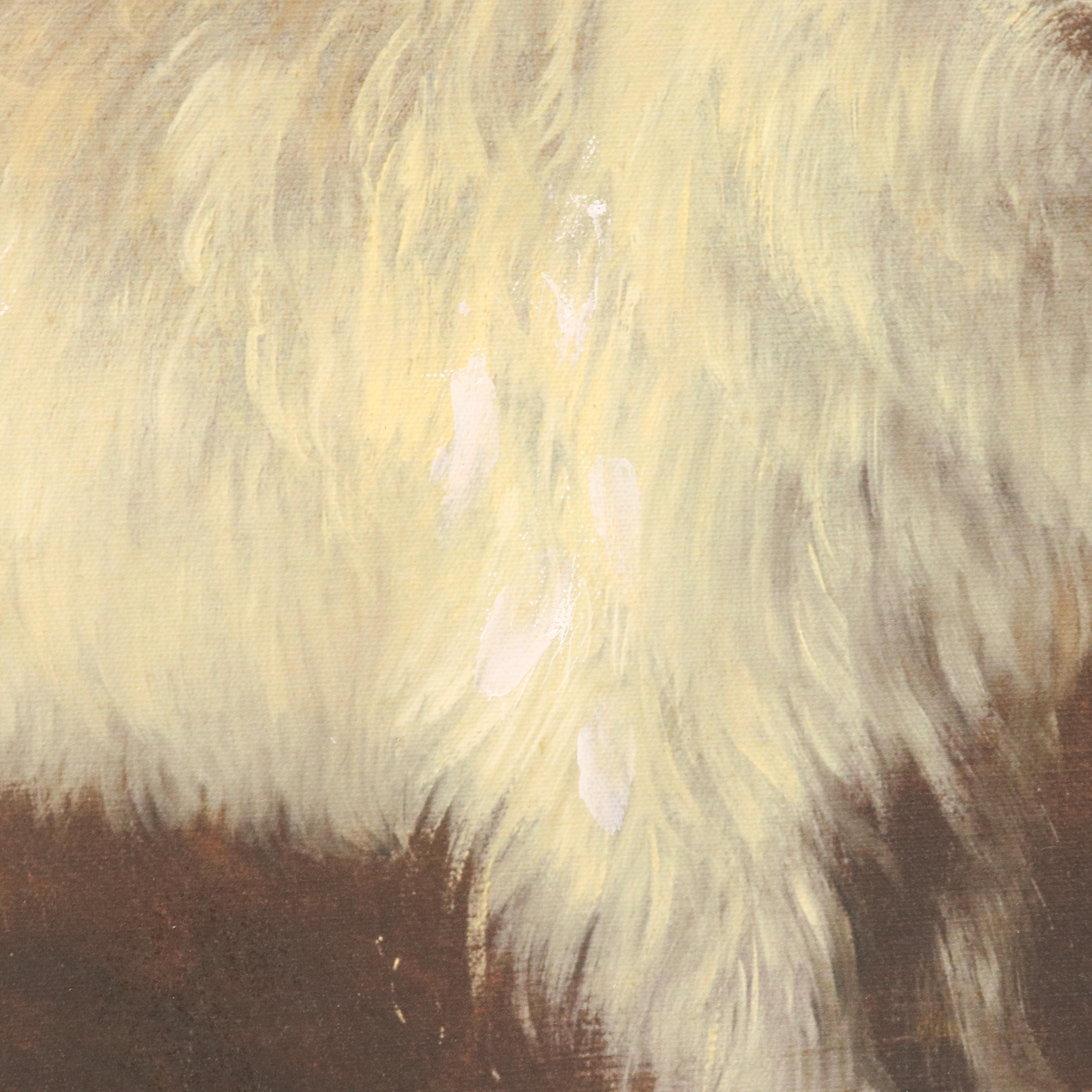 Giclée "Spitz Dog" After Thomas Gainsborough