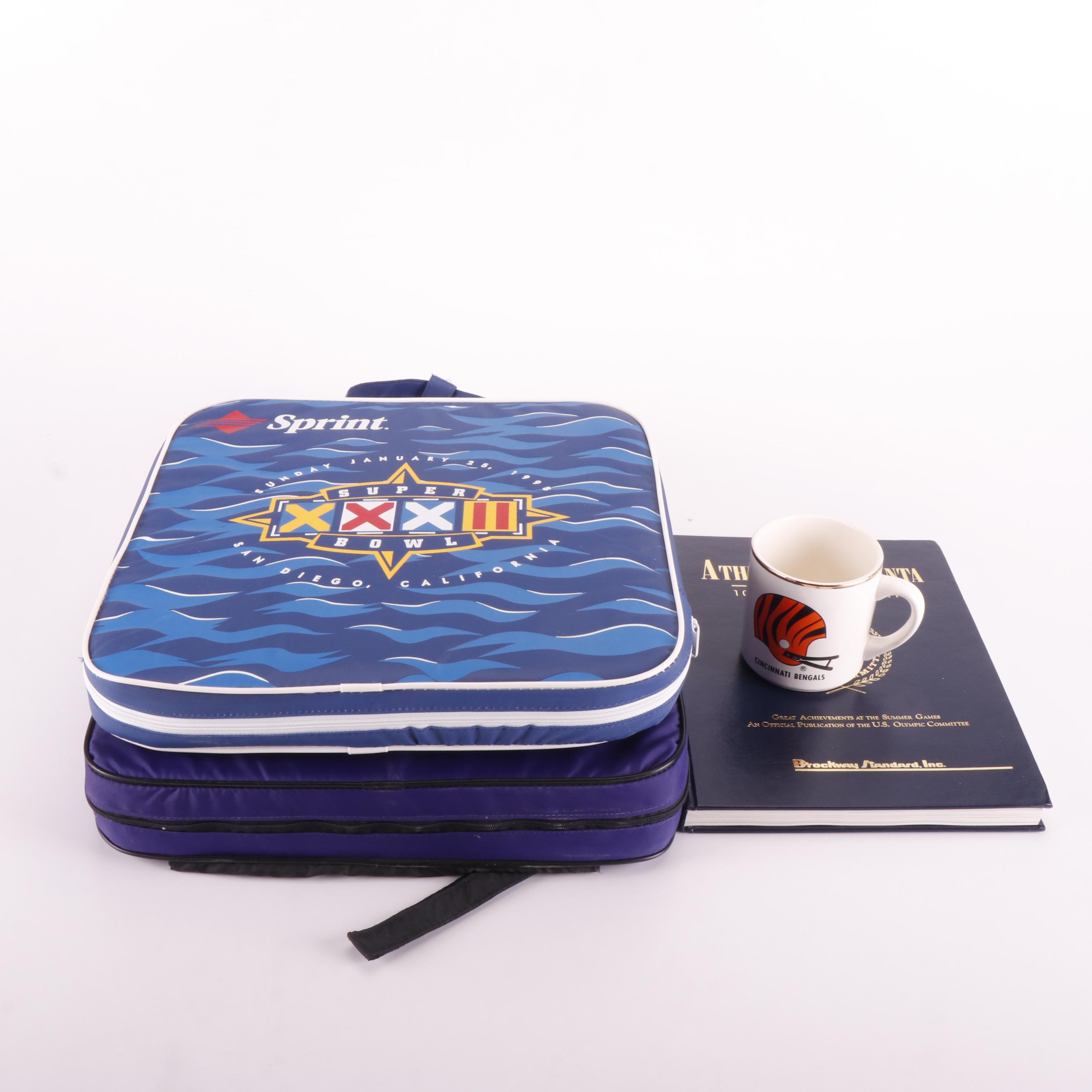 Super Bowl Seat Cushions with Cincinnati Bengals Coffee Mug and More