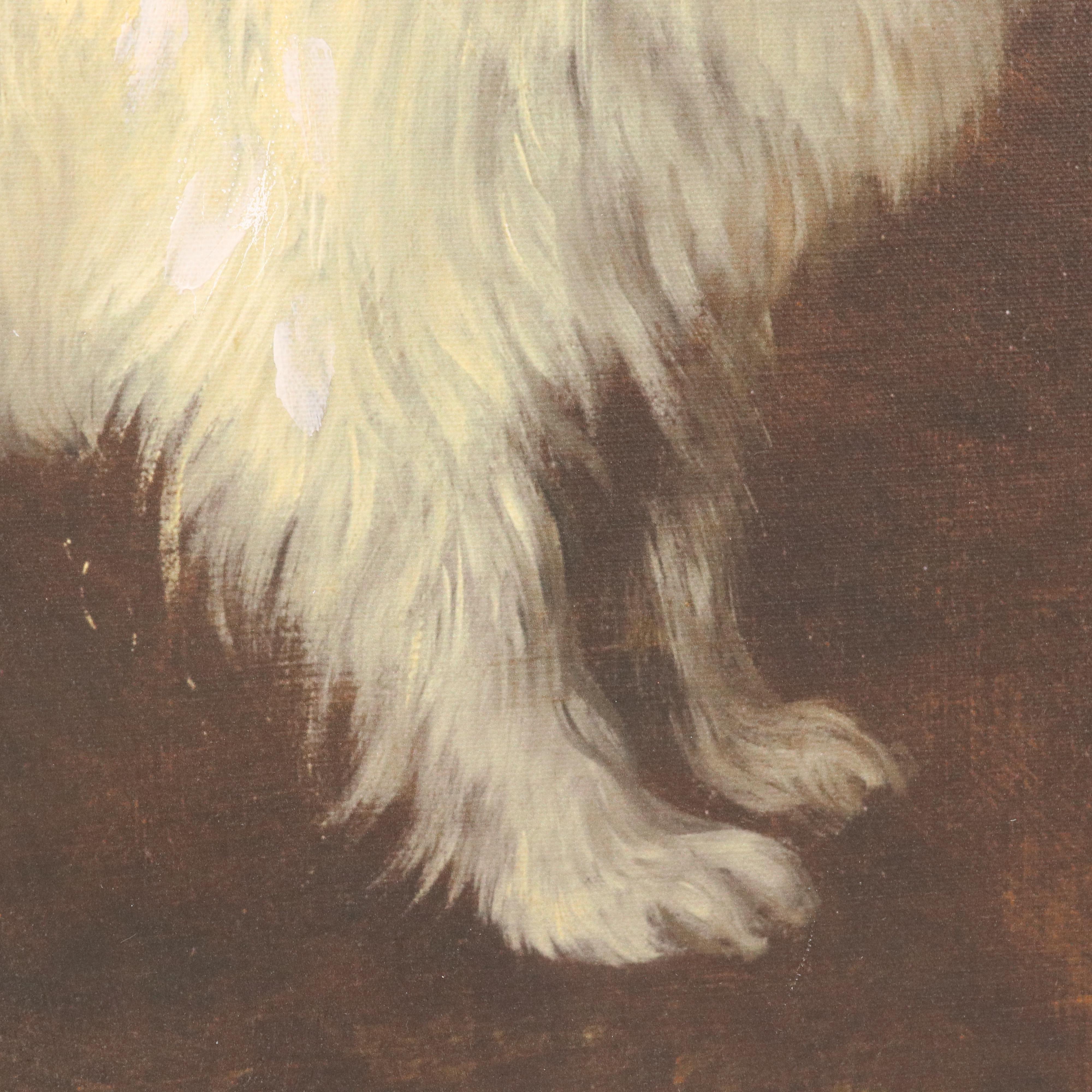 Giclée "Spitz Dog" After Thomas Gainsborough
