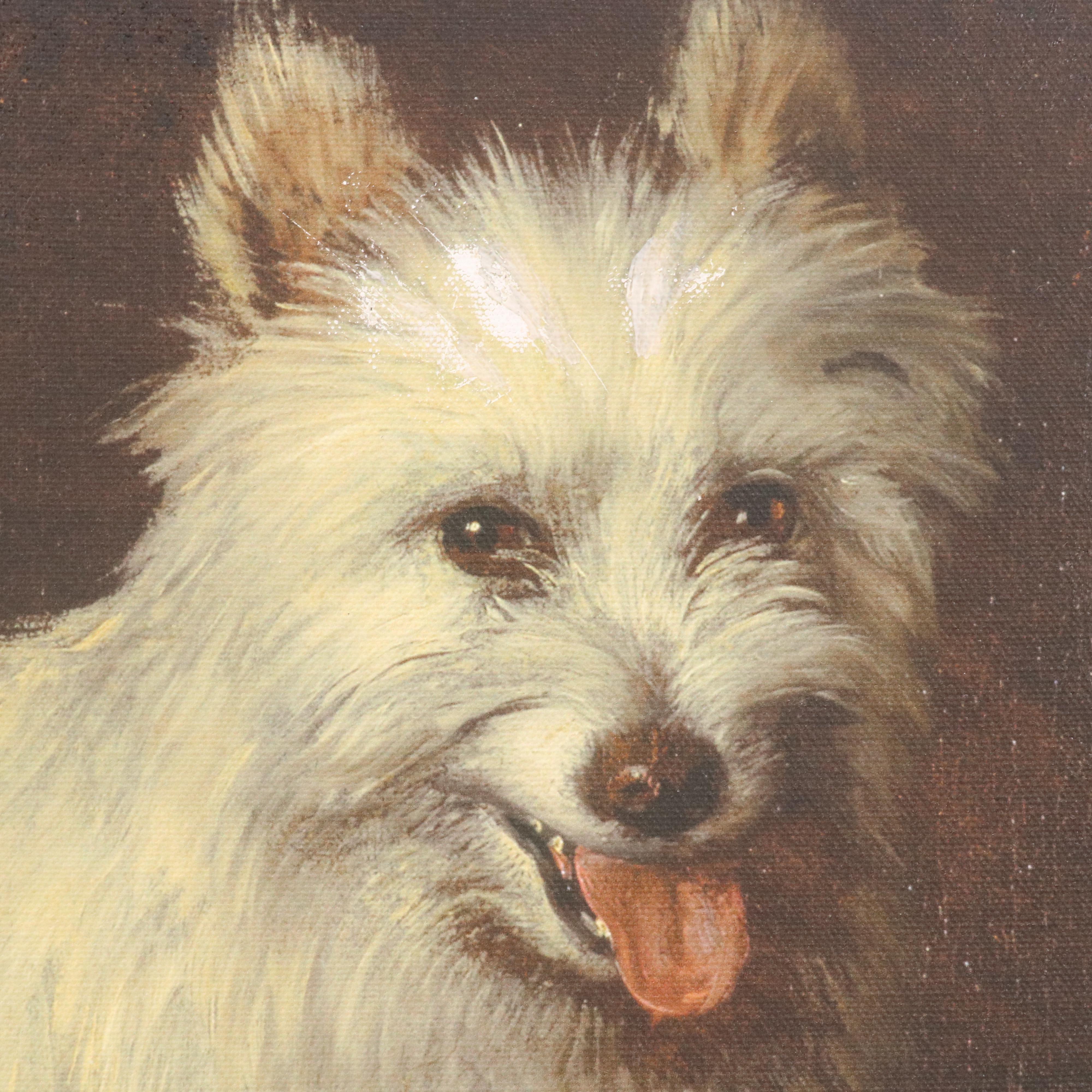 Giclée "Spitz Dog" After Thomas Gainsborough