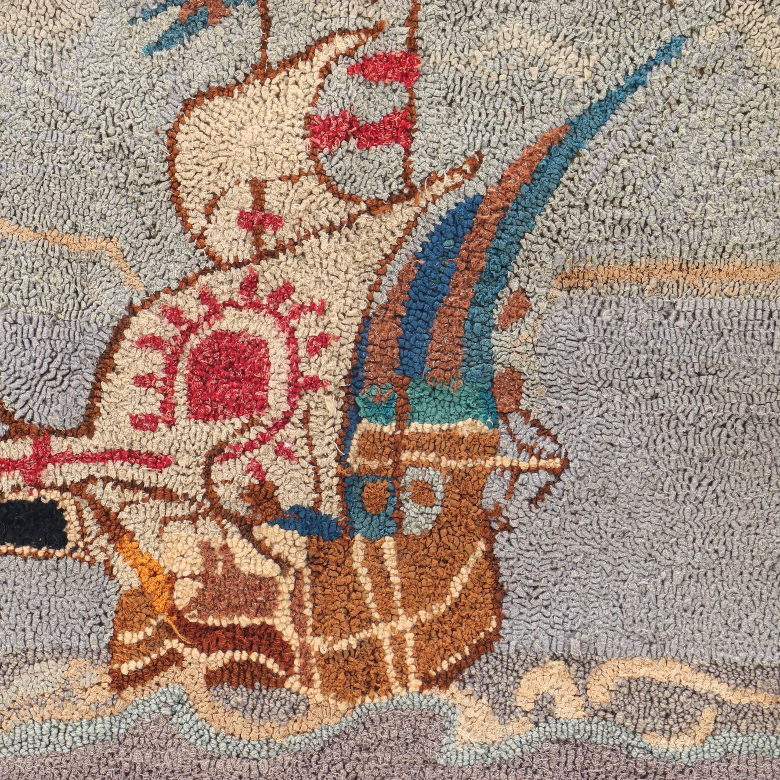 3' x 2'4 Nautical Area Rug