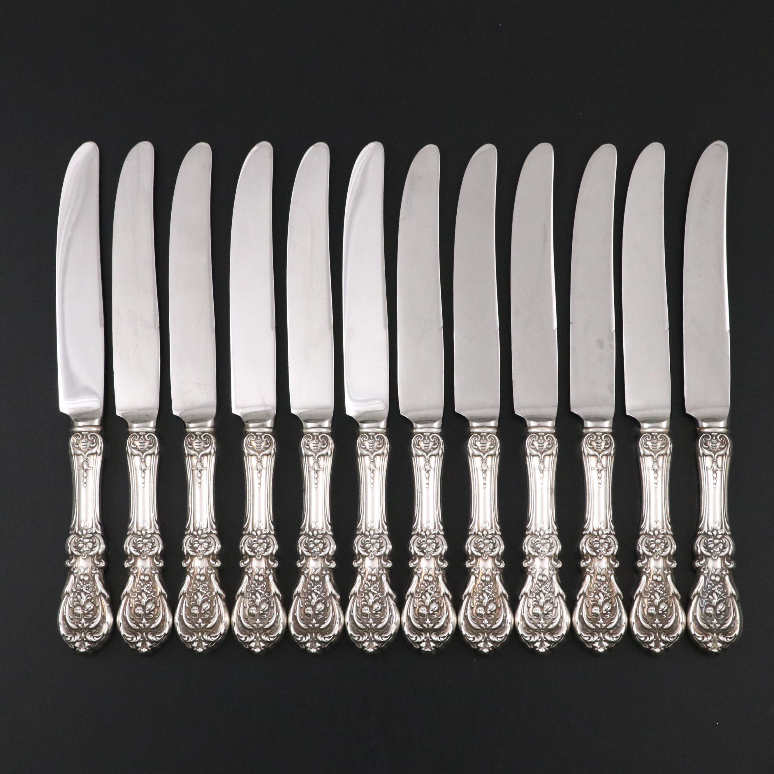 Reed & Barton "Francis I" Sterling Silver Handled Knives