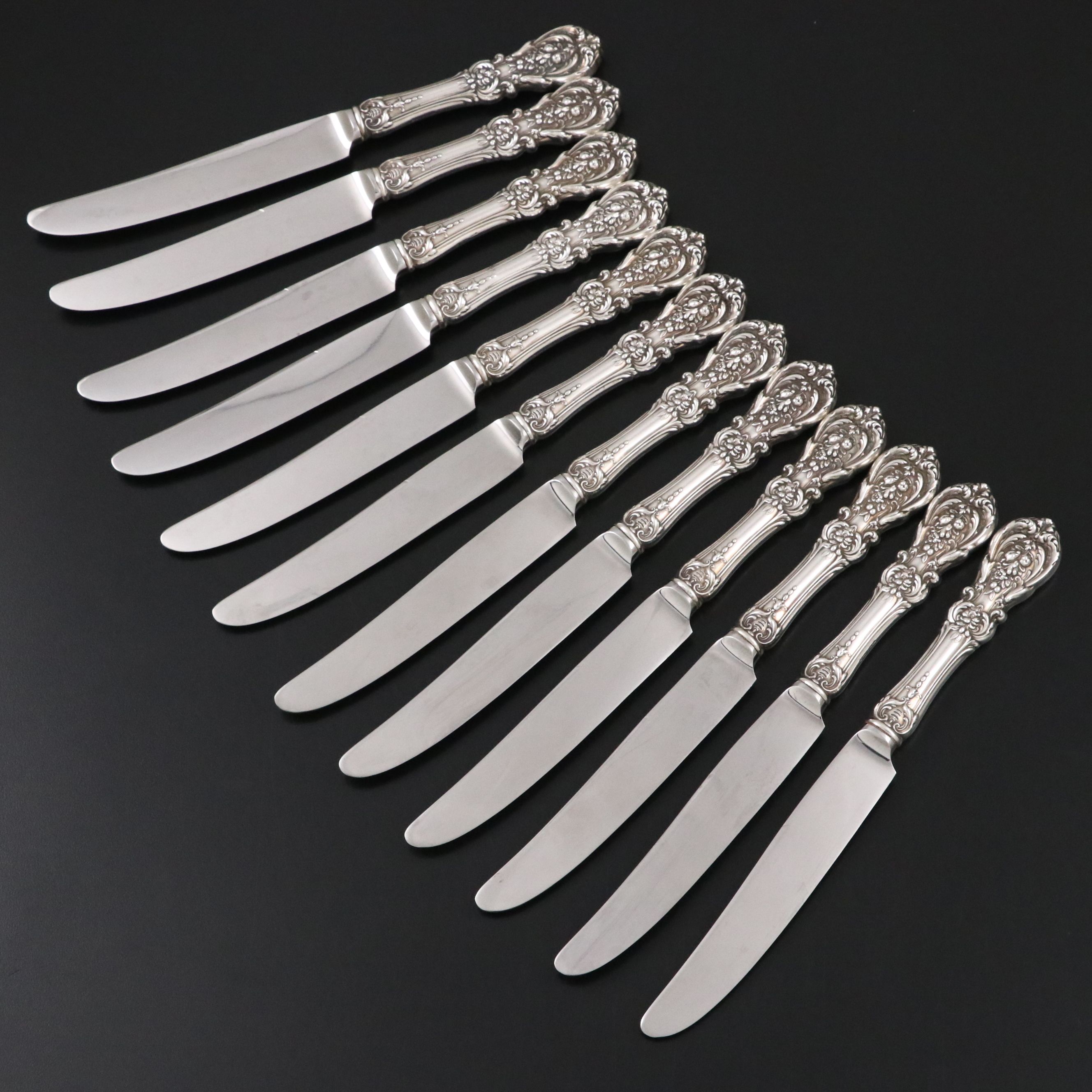 Reed & Barton "Francis I" Sterling Silver Handled Knives