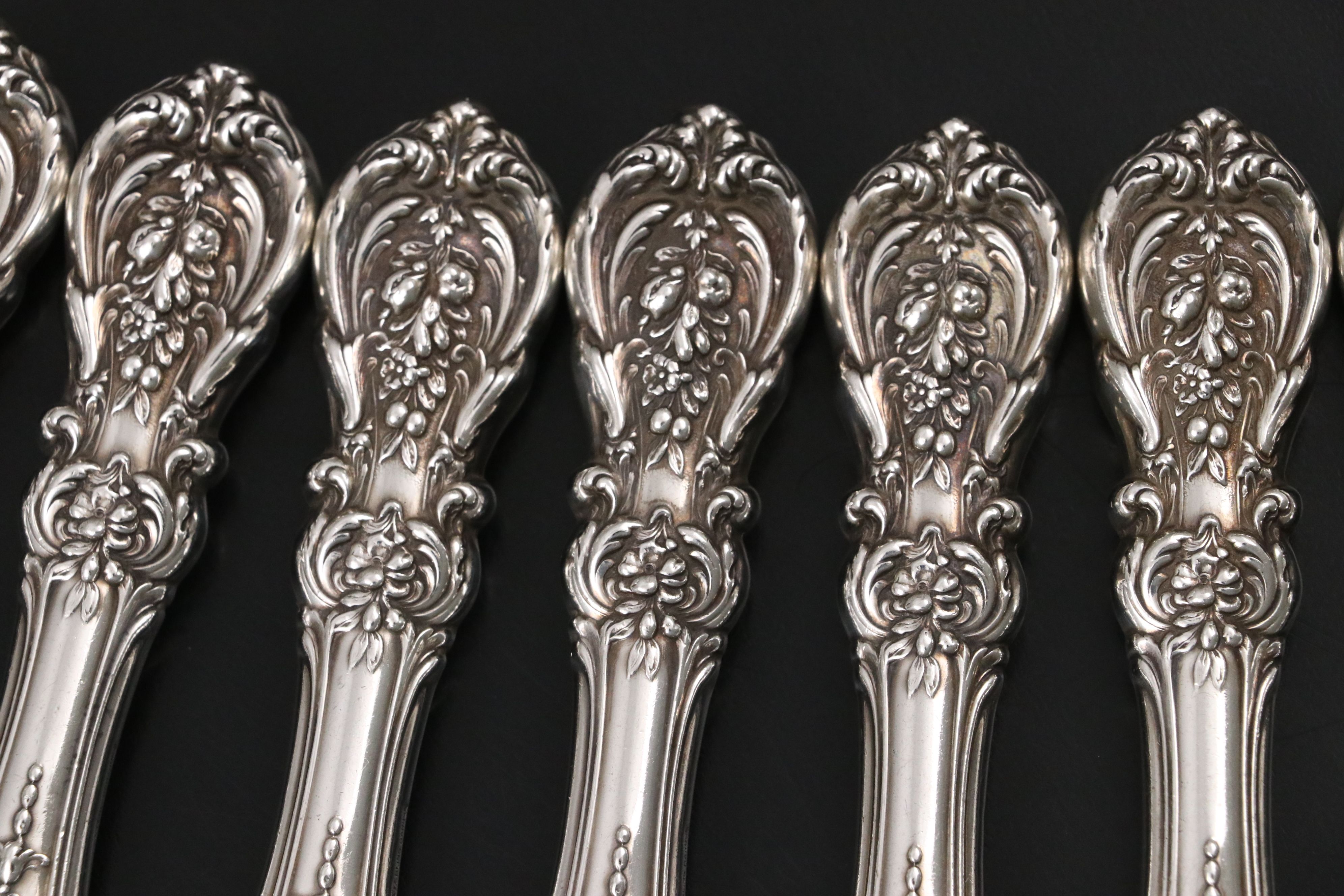 Reed & Barton "Francis I" Sterling Silver Handled Knives