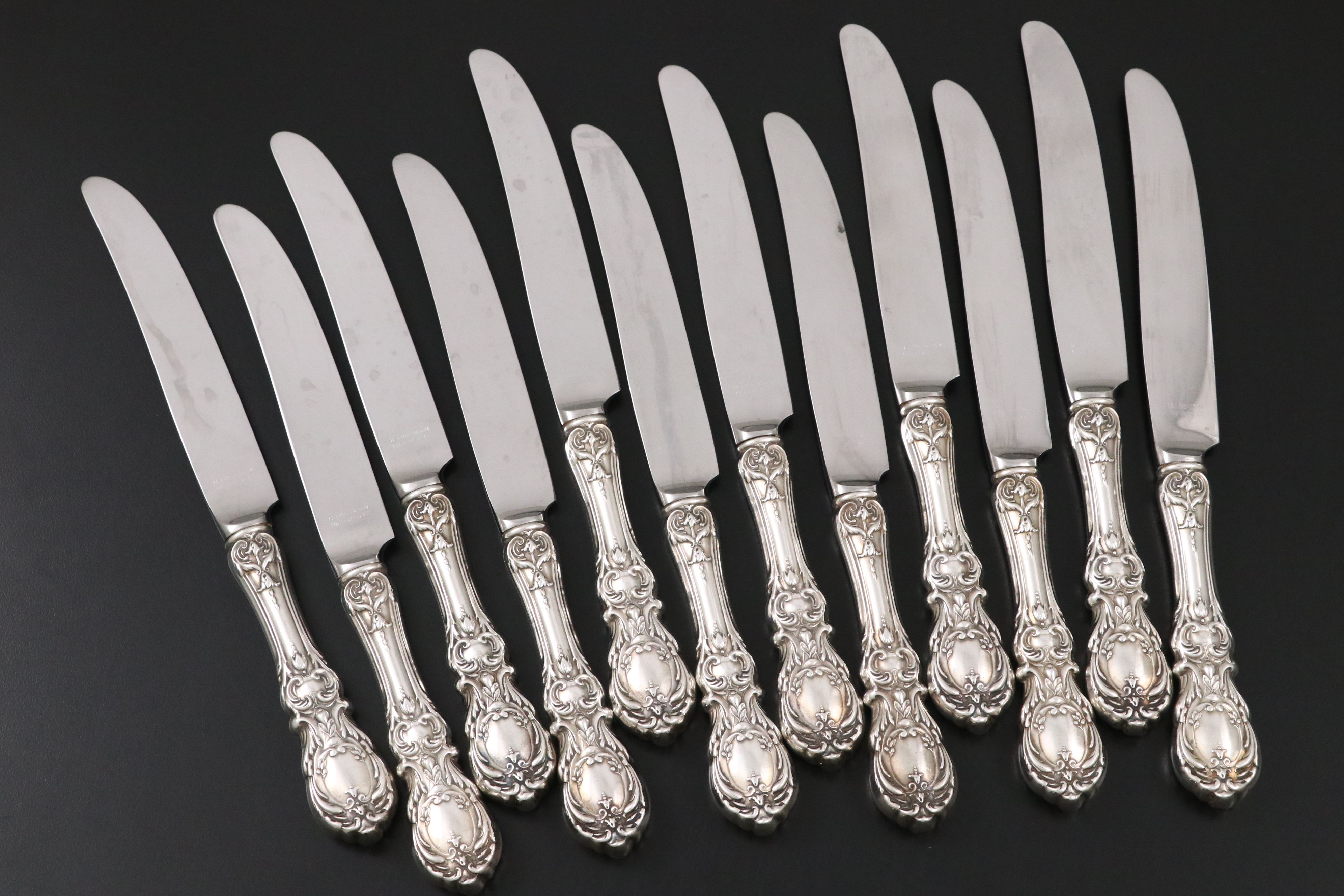 Reed & Barton "Francis I" Sterling Silver Handled Knives