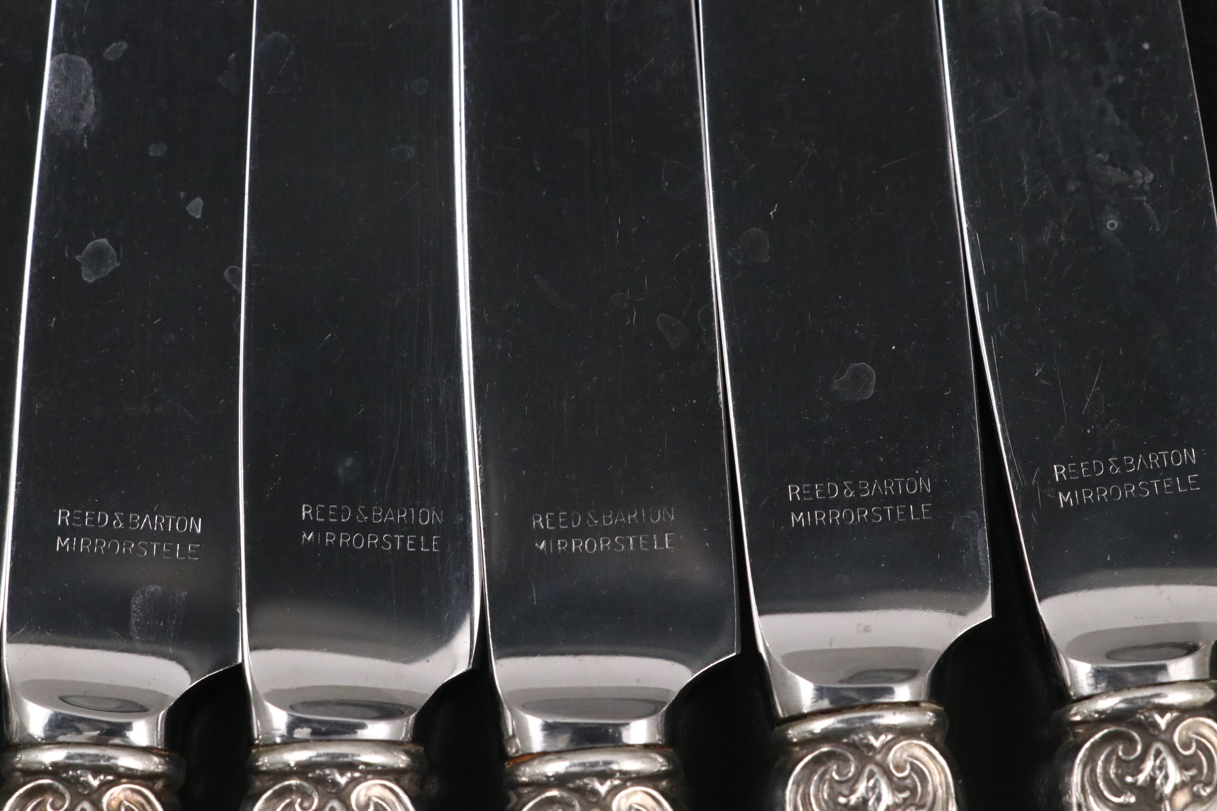 Reed & Barton "Francis I" Sterling Silver Handled Knives