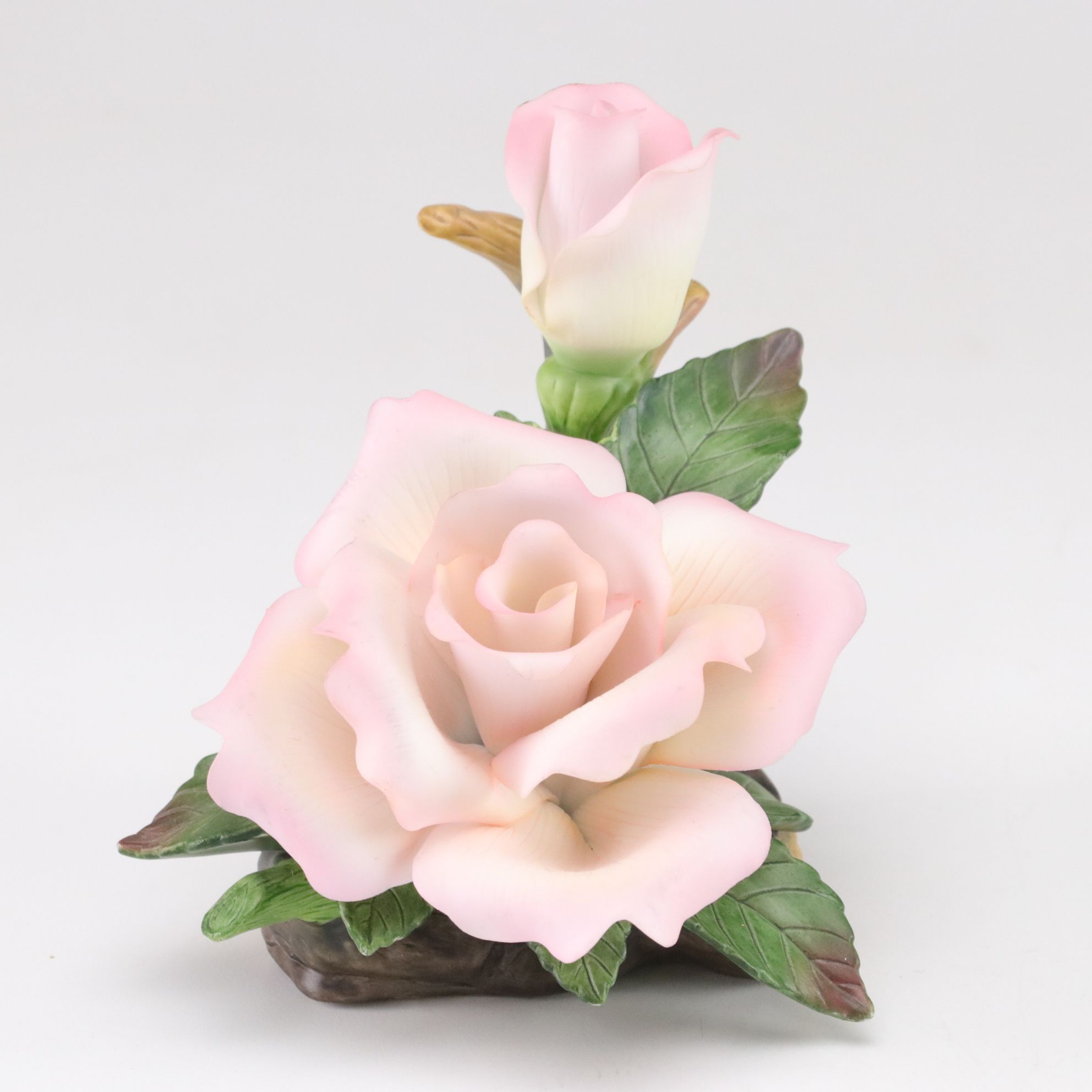 Boehm Porcelain "Holiday Rose" and Other Porcelain Rose Figurines