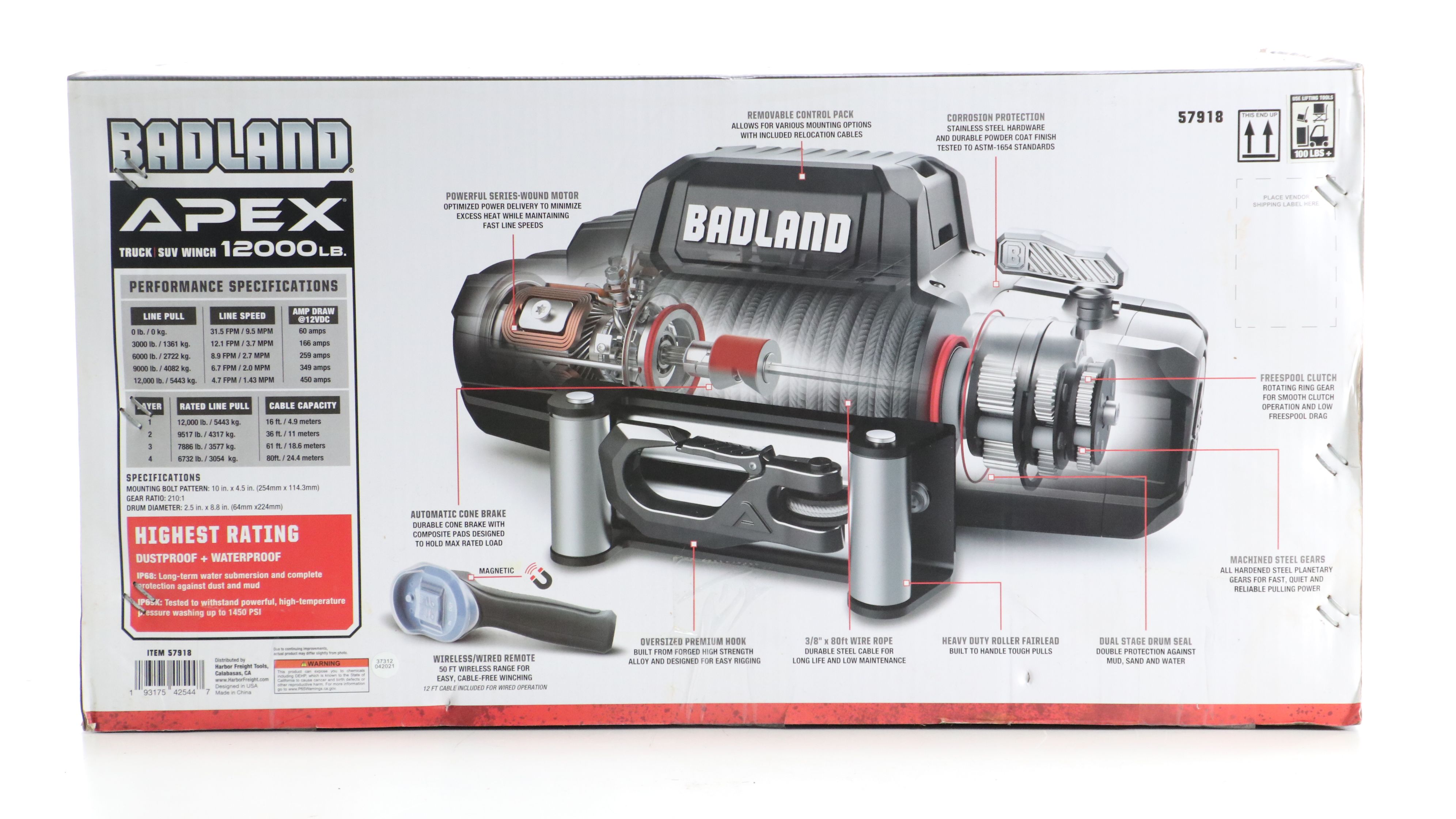 Badland Apex Truck and SUV Winch