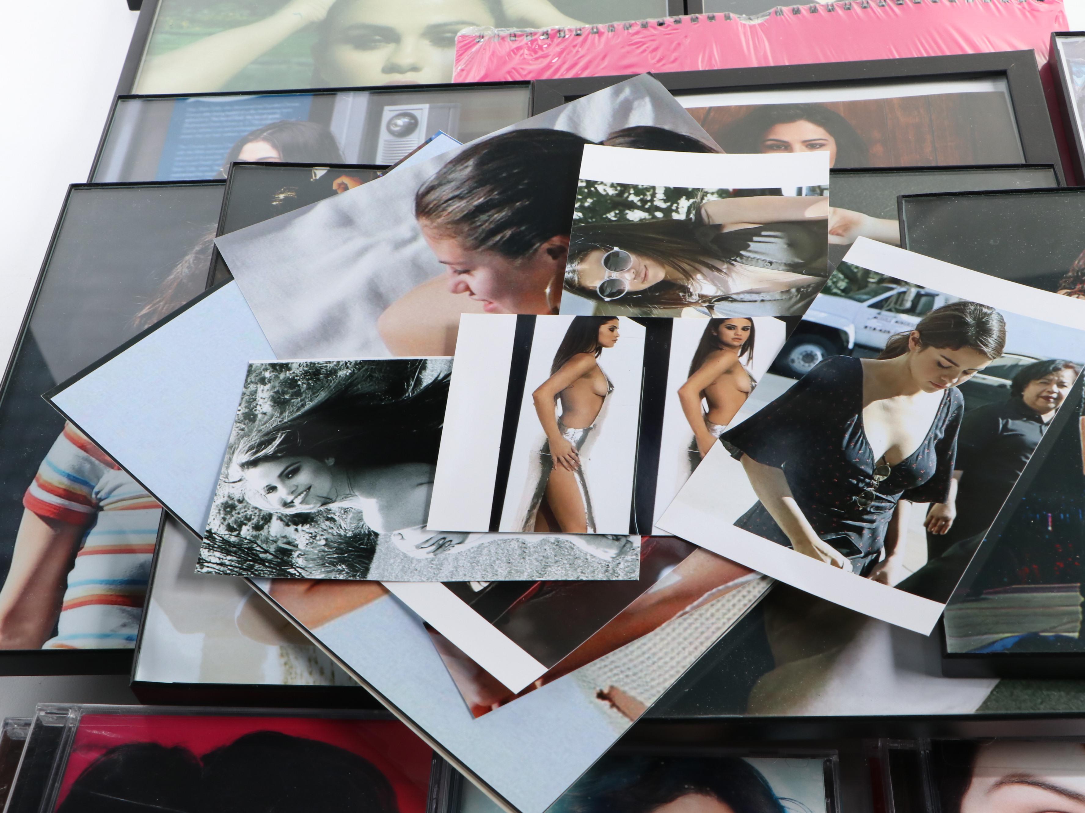 Selena Gomez and Taylor Swiift CDs, Framed Prints, Lyric Book, and More