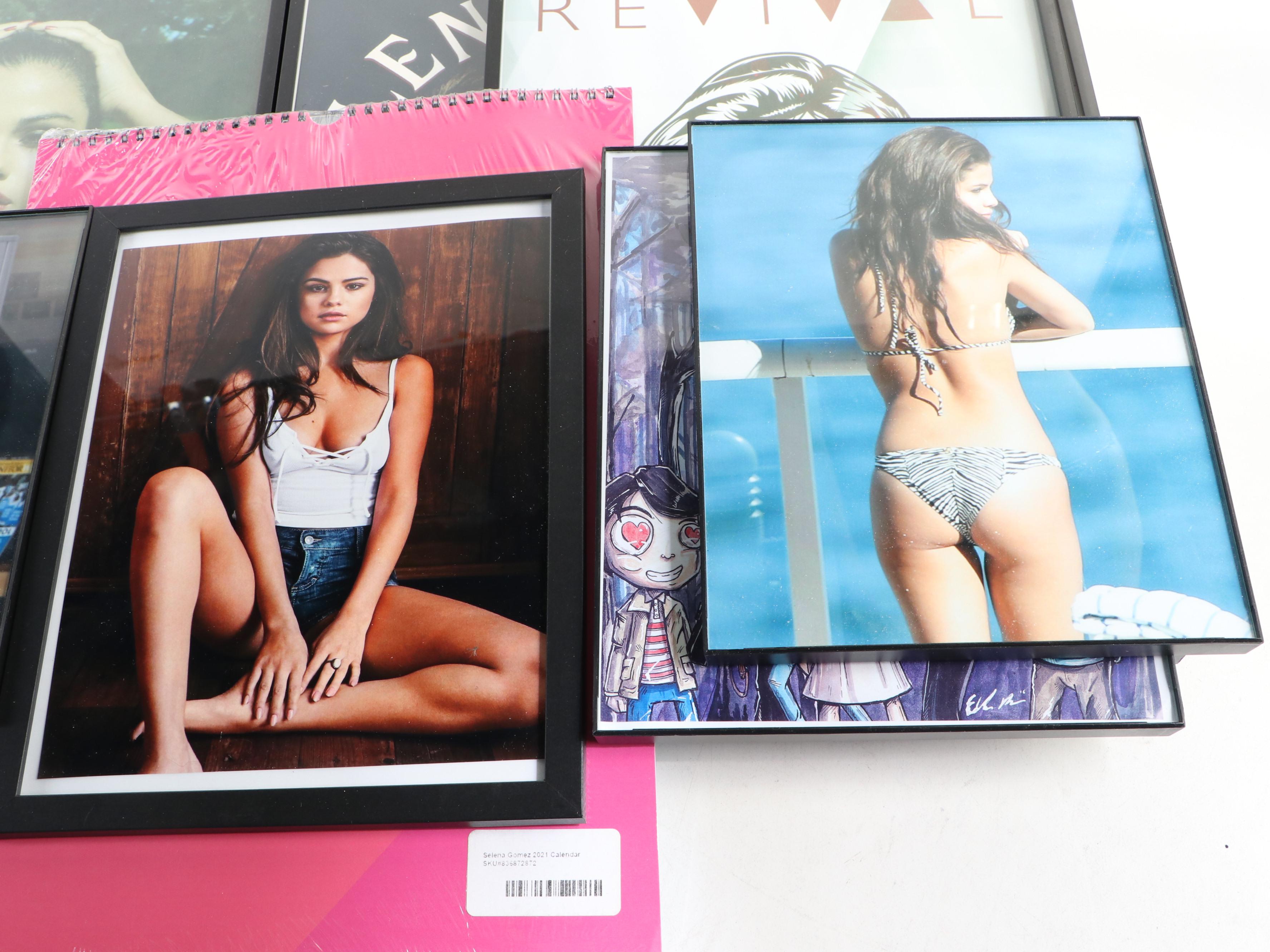 Selena Gomez and Taylor Swiift CDs, Framed Prints, Lyric Book, and More