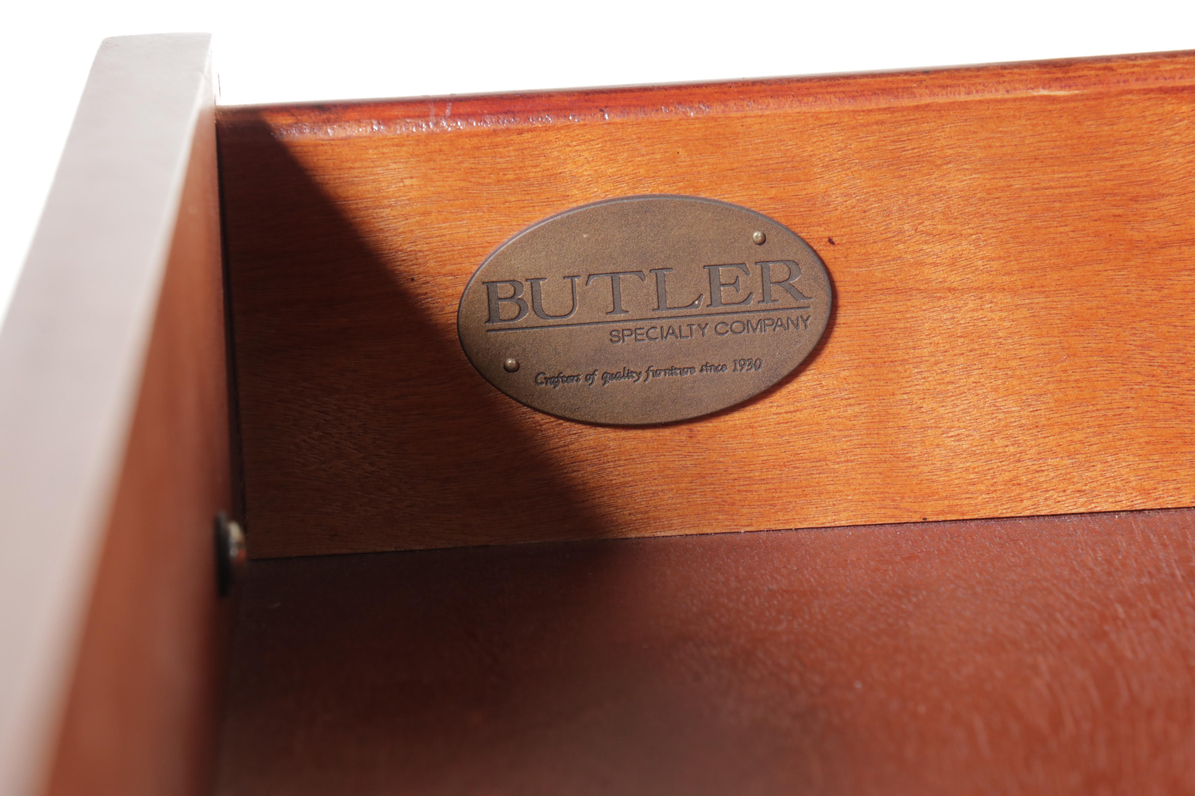 Butler Empire Style Cherry Secretary Desk