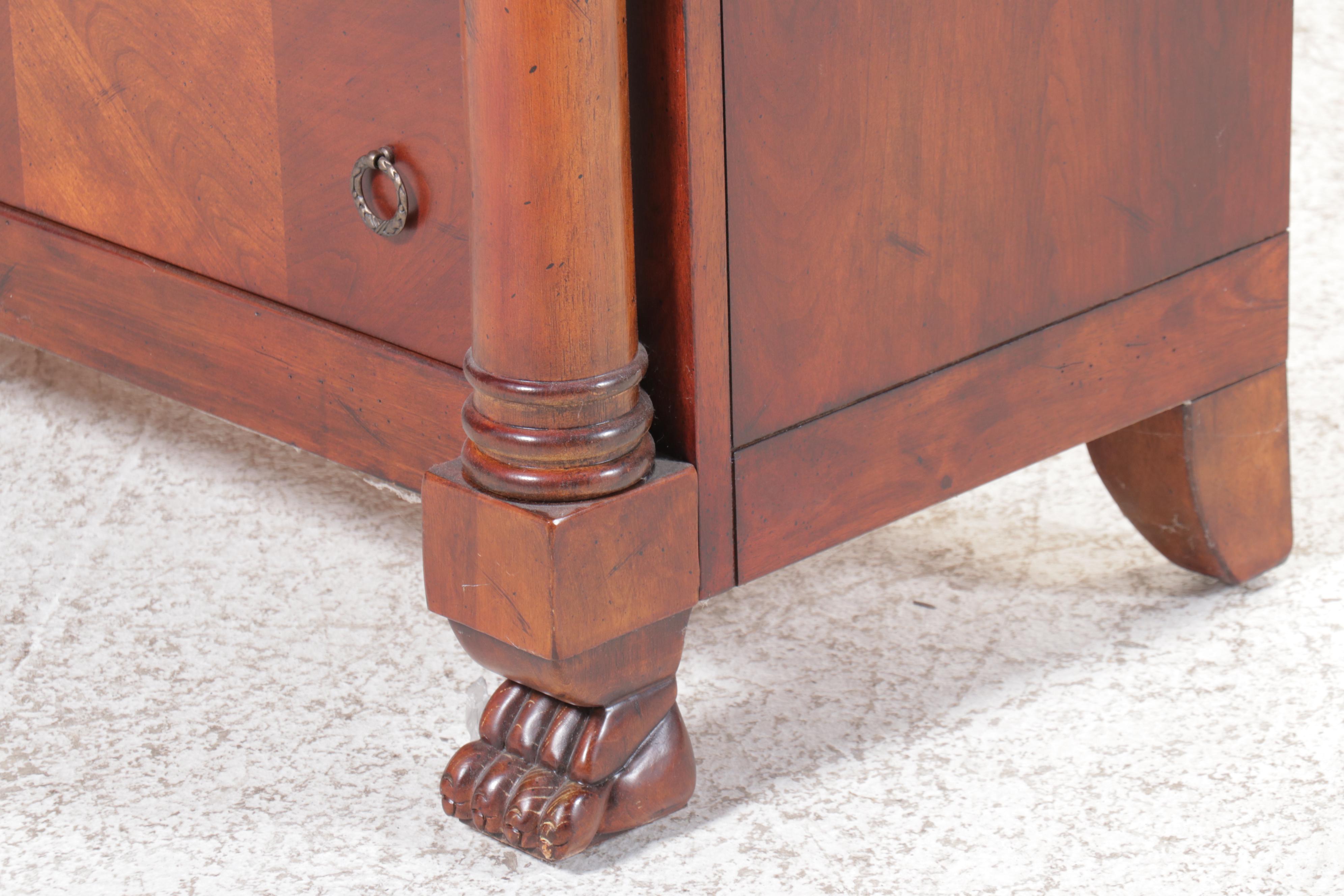 Butler Empire Style Cherry Secretary Desk