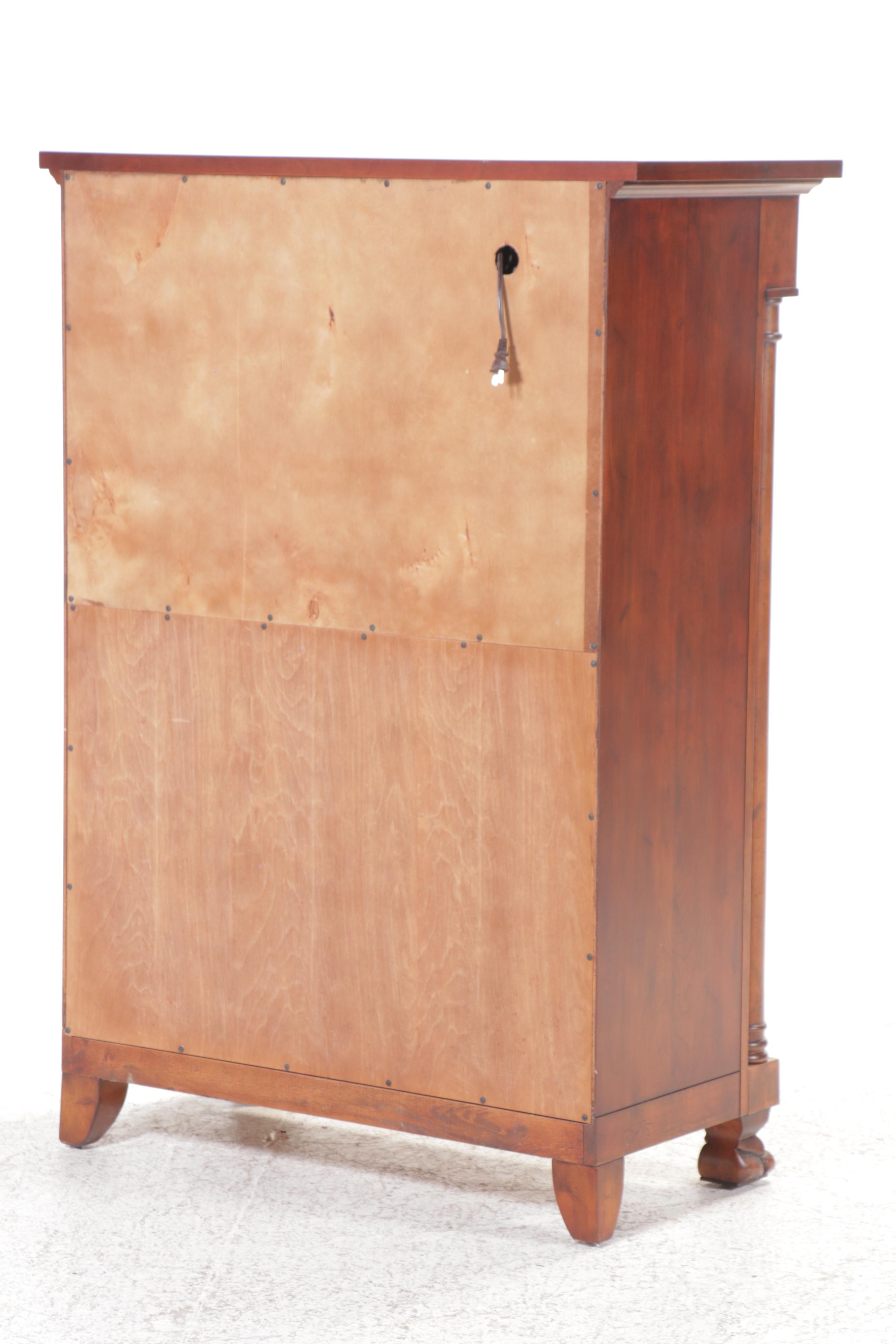 Butler Empire Style Cherry Secretary Desk