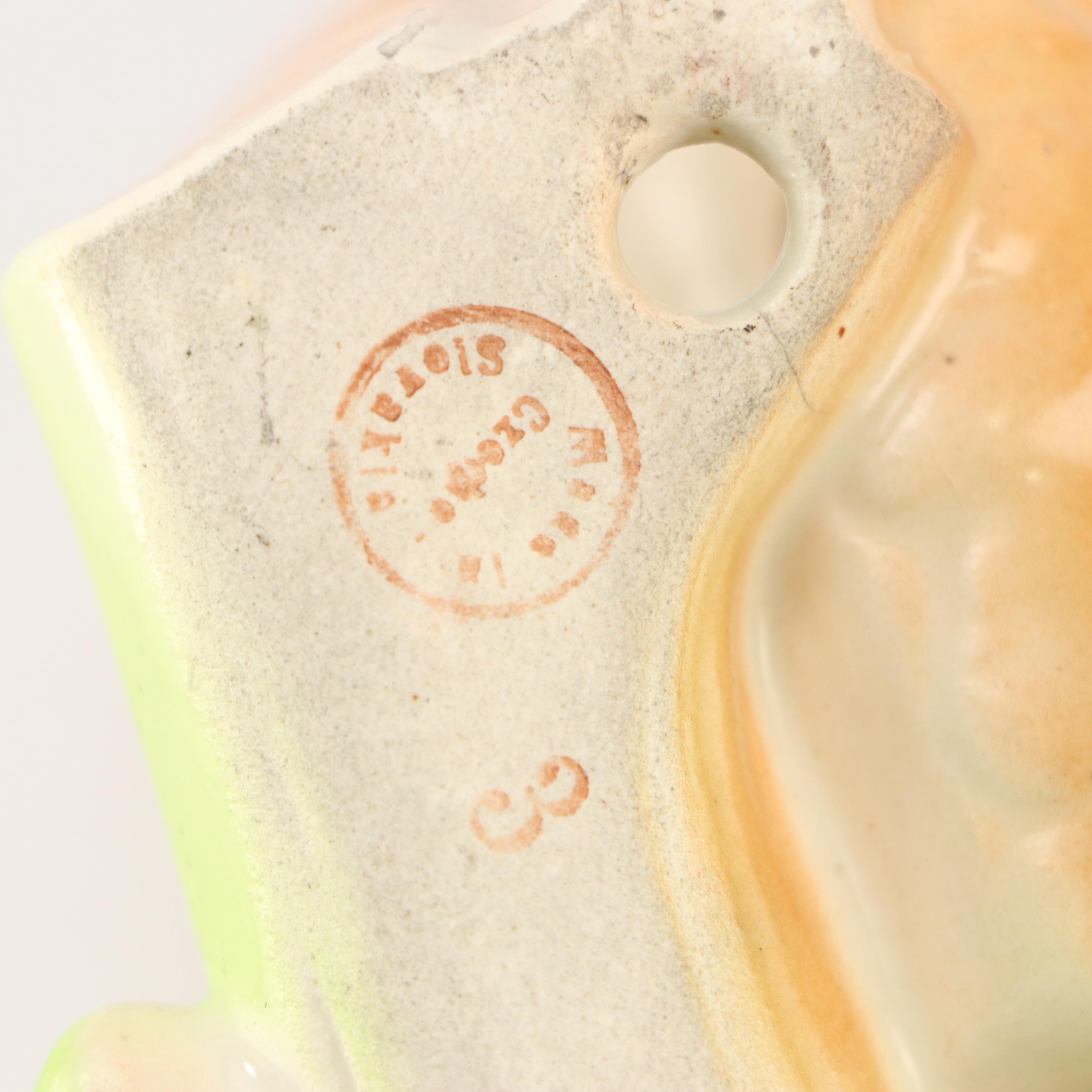 Ceramic Bird Form Wall Pockets, Early to Mid-20th Century