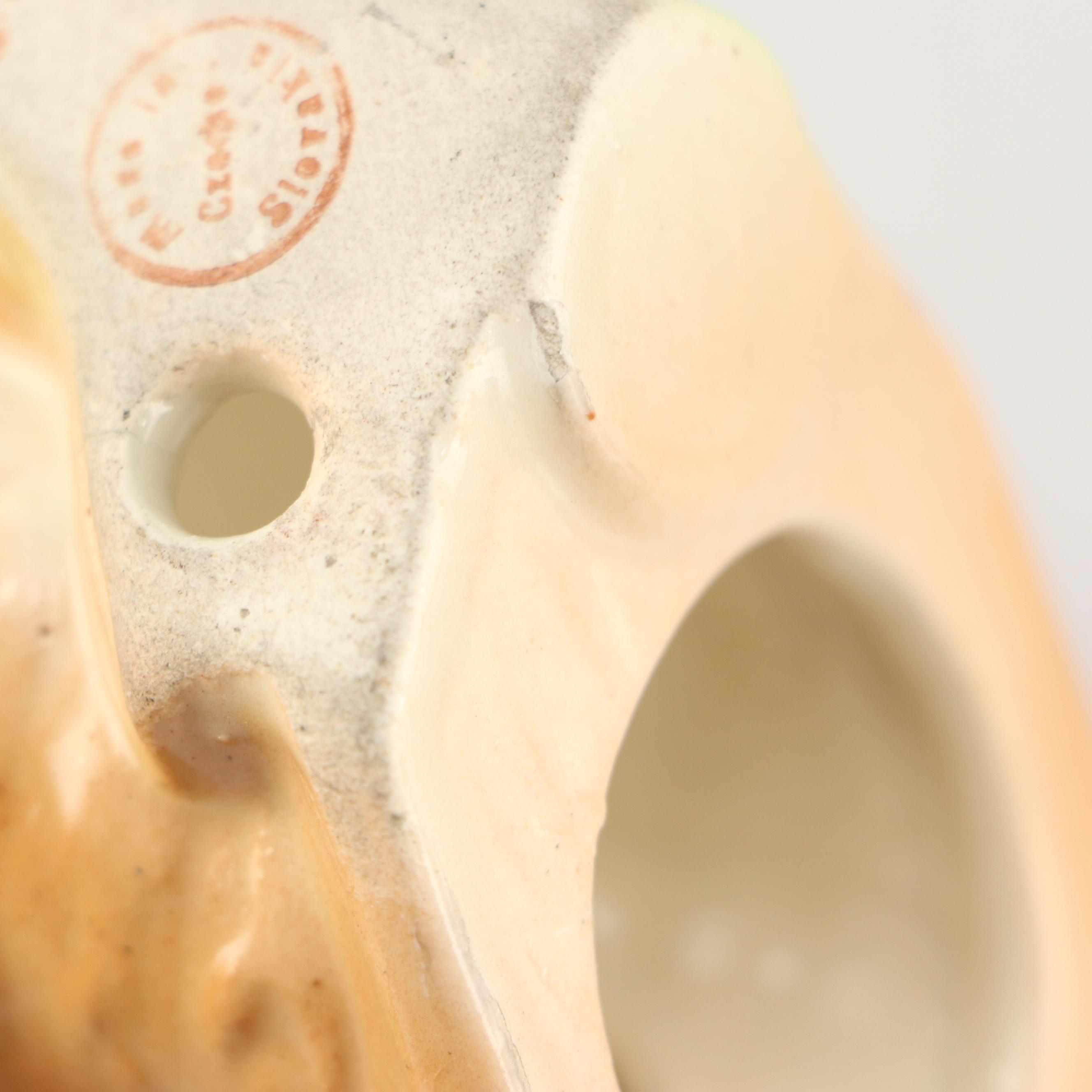 Ceramic Bird Form Wall Pockets, Early to Mid-20th Century